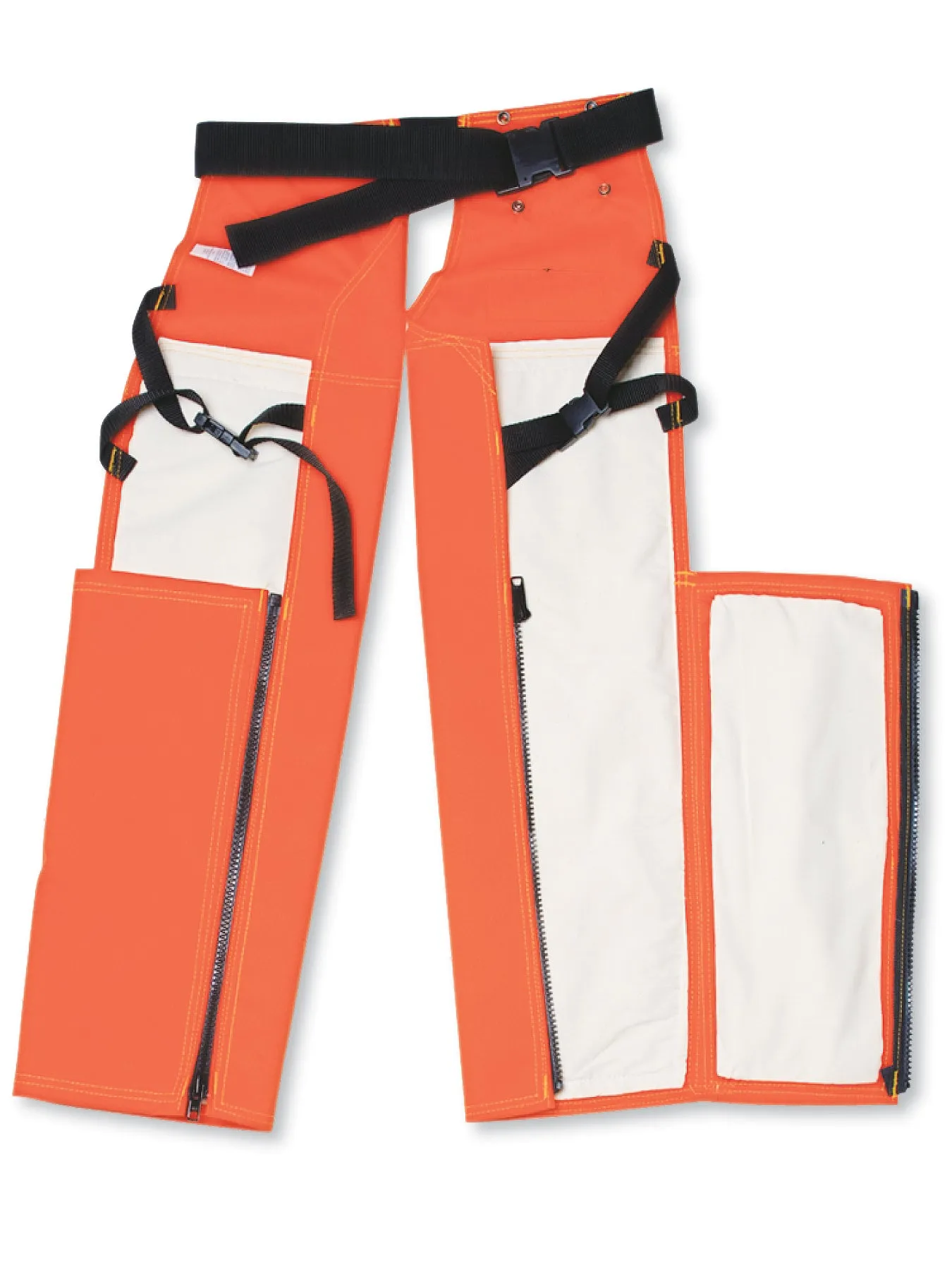 600 Denier Polyester Apron-Style 4100 Chaps w/ Back Pads - Style #7014