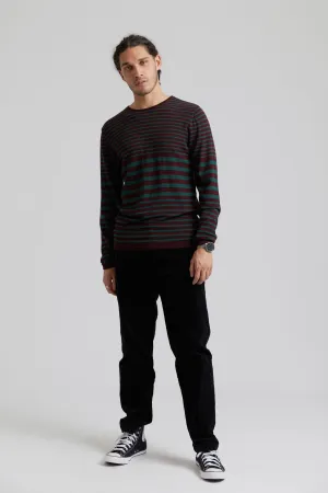 ANDRO - Organic Cotton Cord Trouser Black