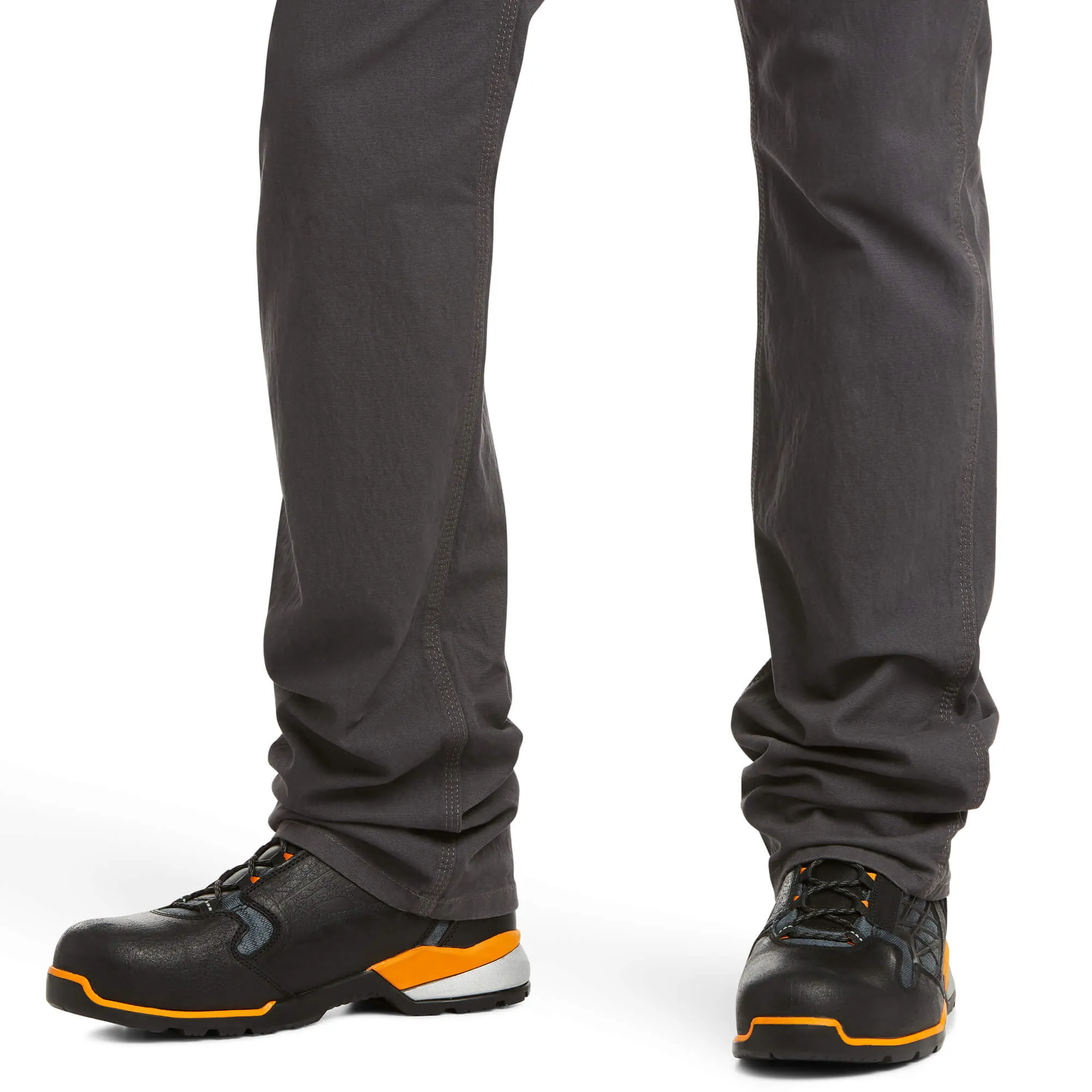 Ariat 10030250 Gray Rebar M4 Low Rise DuraStretch Made Tough Stackable Rebar Straight Leg Pant