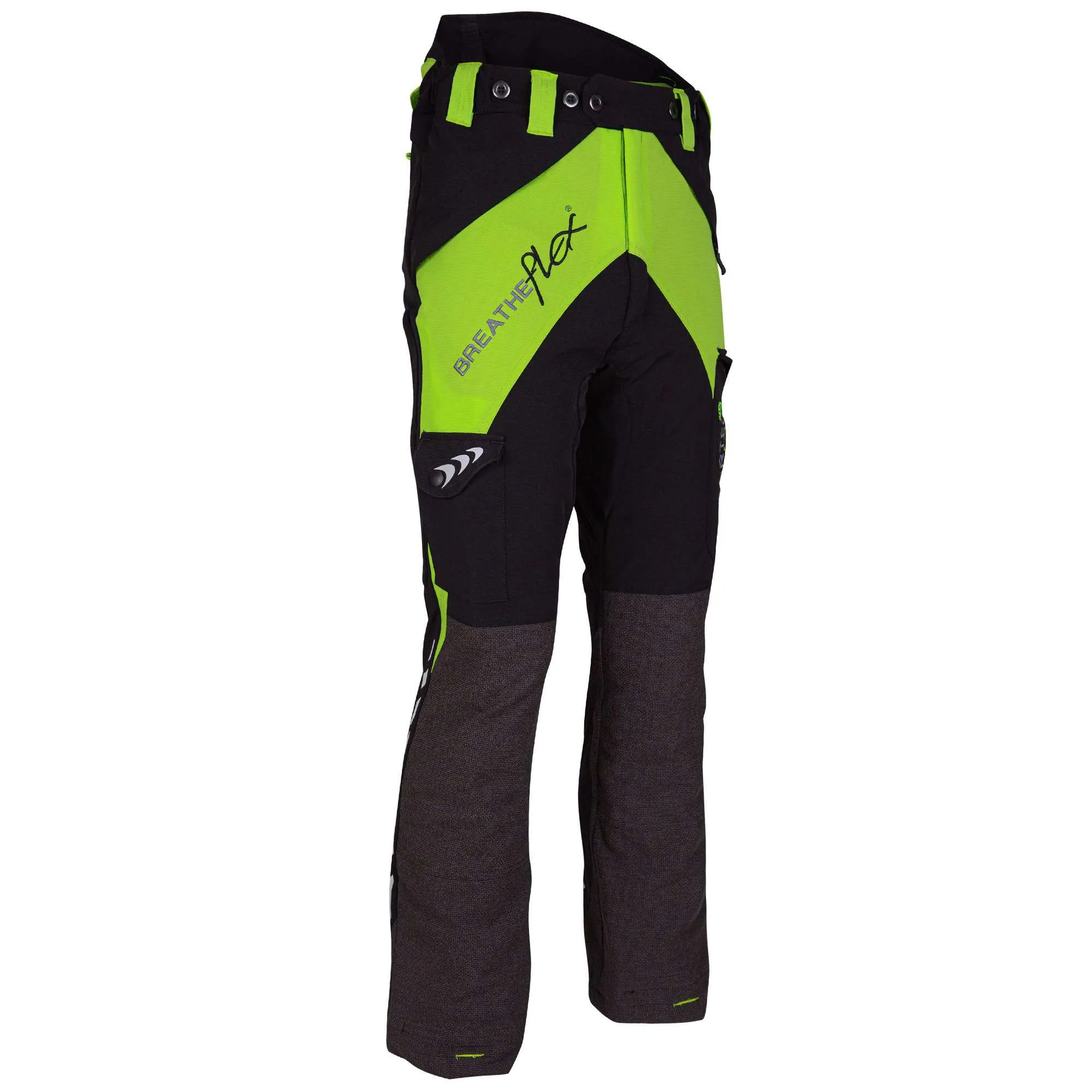 AT4050/AT4040/AT4035 Breatheflex Chainsaw Trousers Design C Class 1/2/3 - Lime