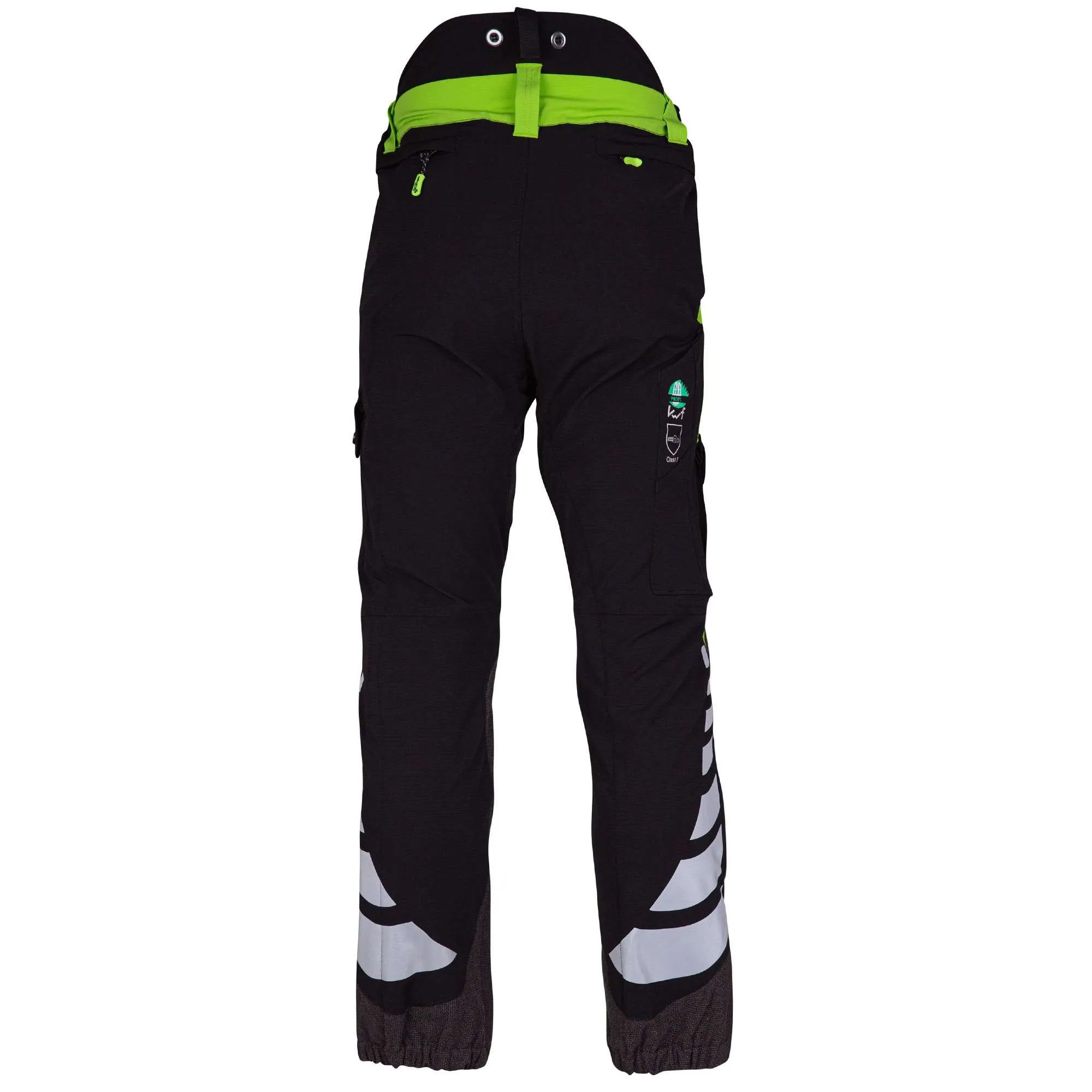 AT4050/AT4040/AT4035 Breatheflex Chainsaw Trousers Design C Class 1/2/3 - Lime