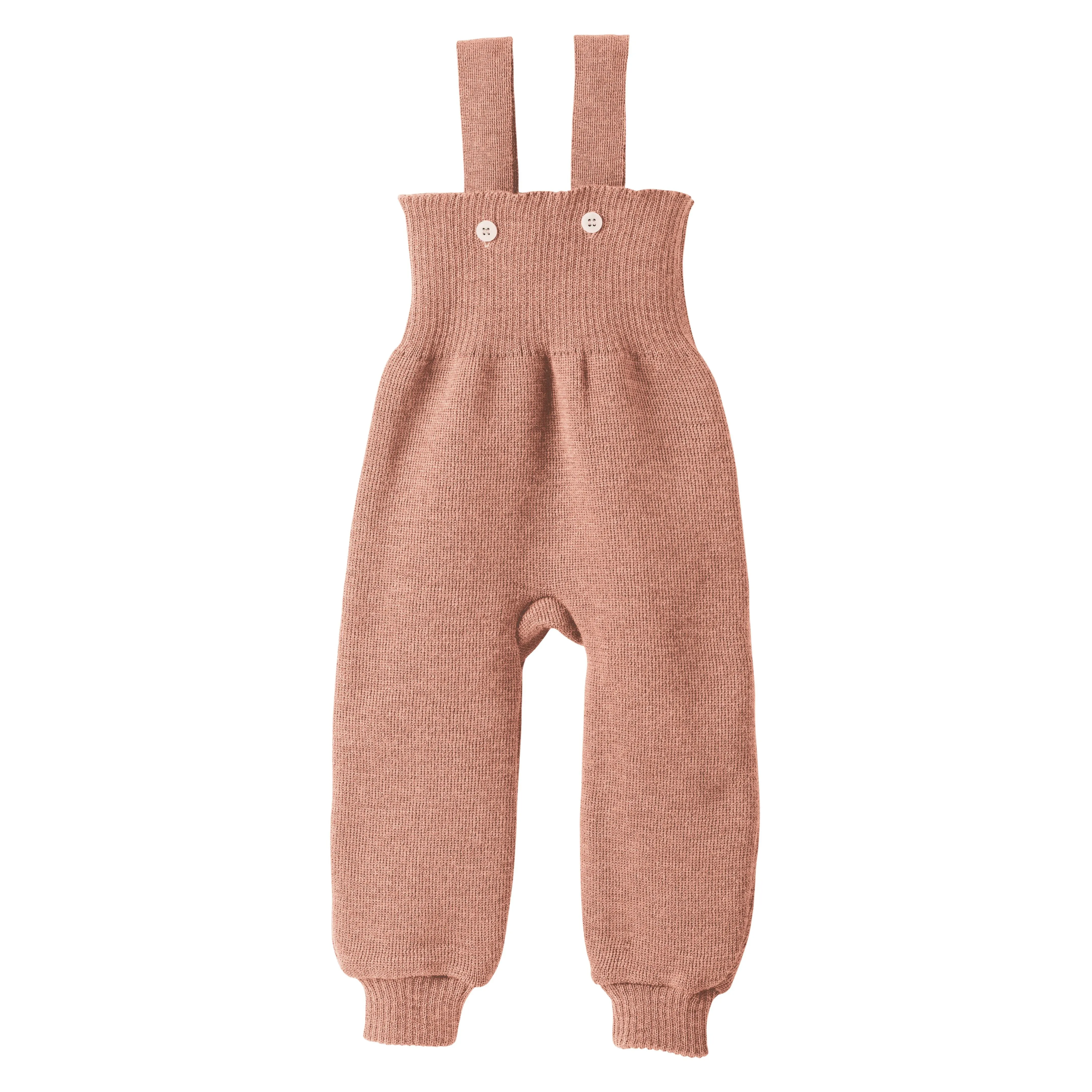 BABIES' KNITTED TROUSERS - Rose