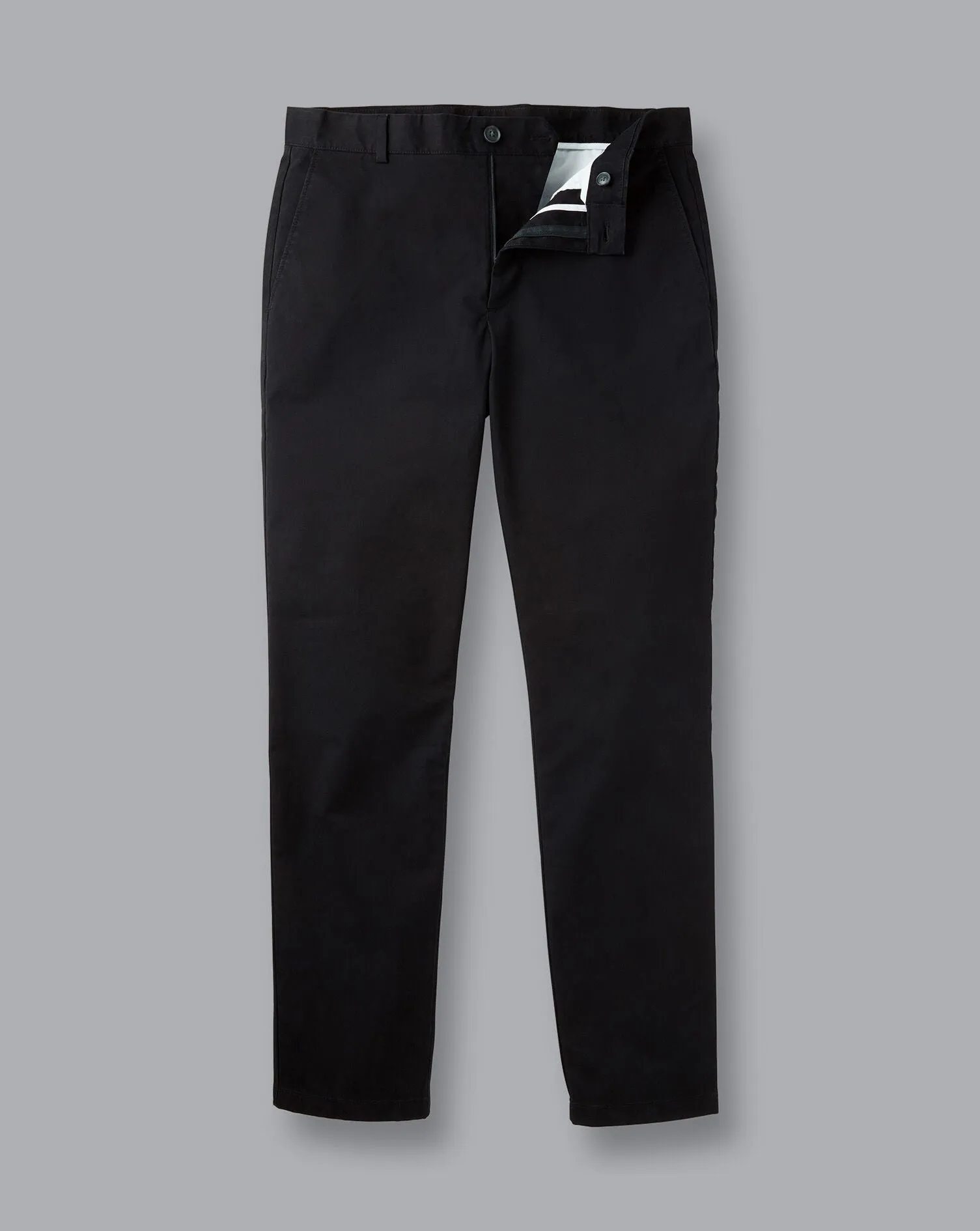 Black Slim Fit Lightweight Trouser