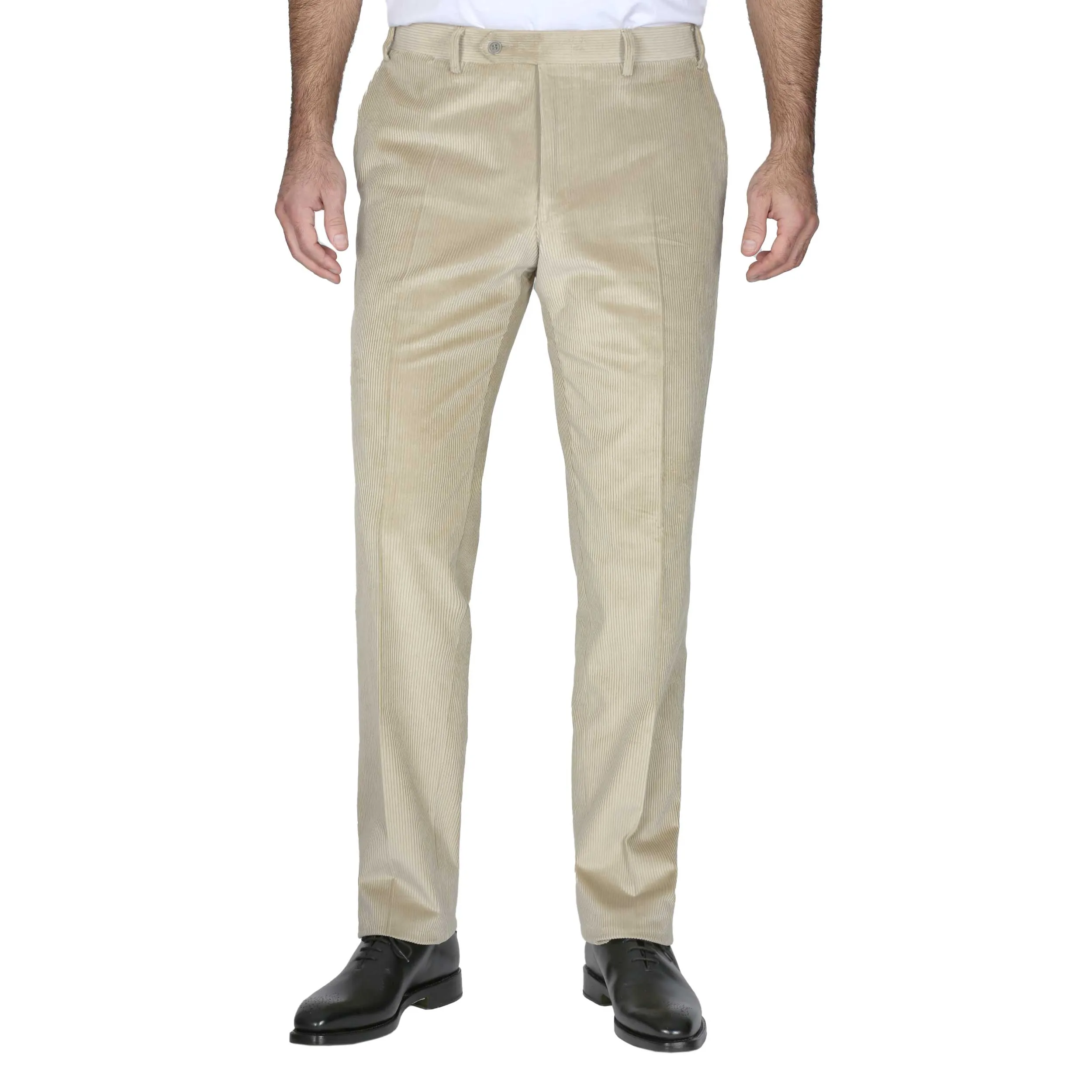 Canali Cord Trouser in Beige