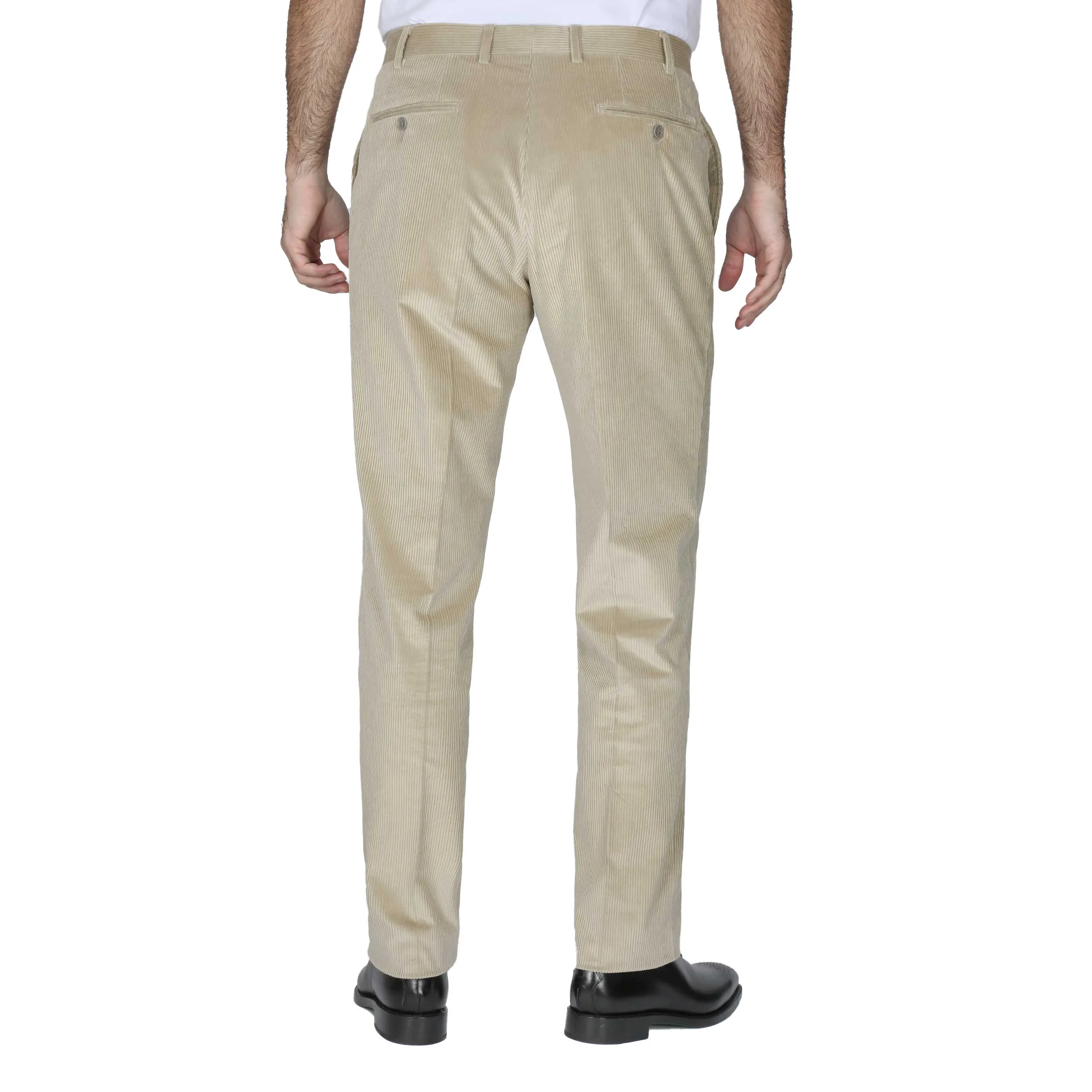 Canali Cord Trouser in Beige