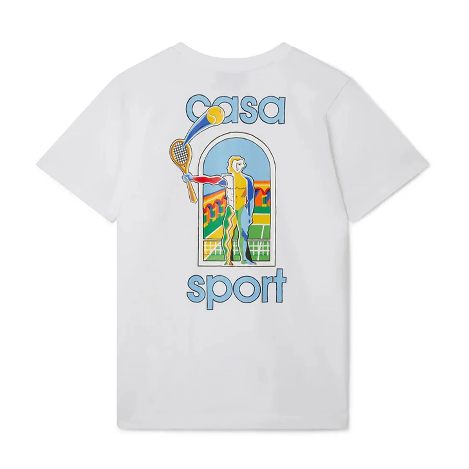 Casablanca La Jeu Colore Casa Sport T-Shirt 'White'