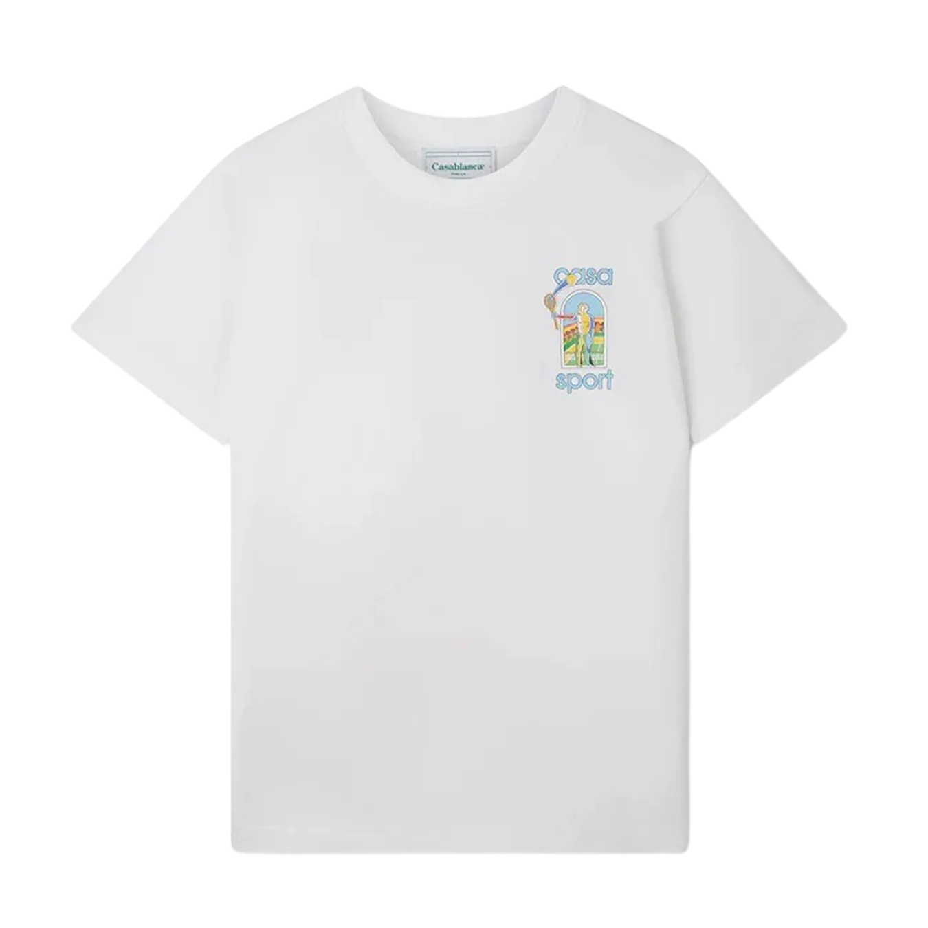 Casablanca La Jeu Colore Casa Sport T-Shirt 'White'