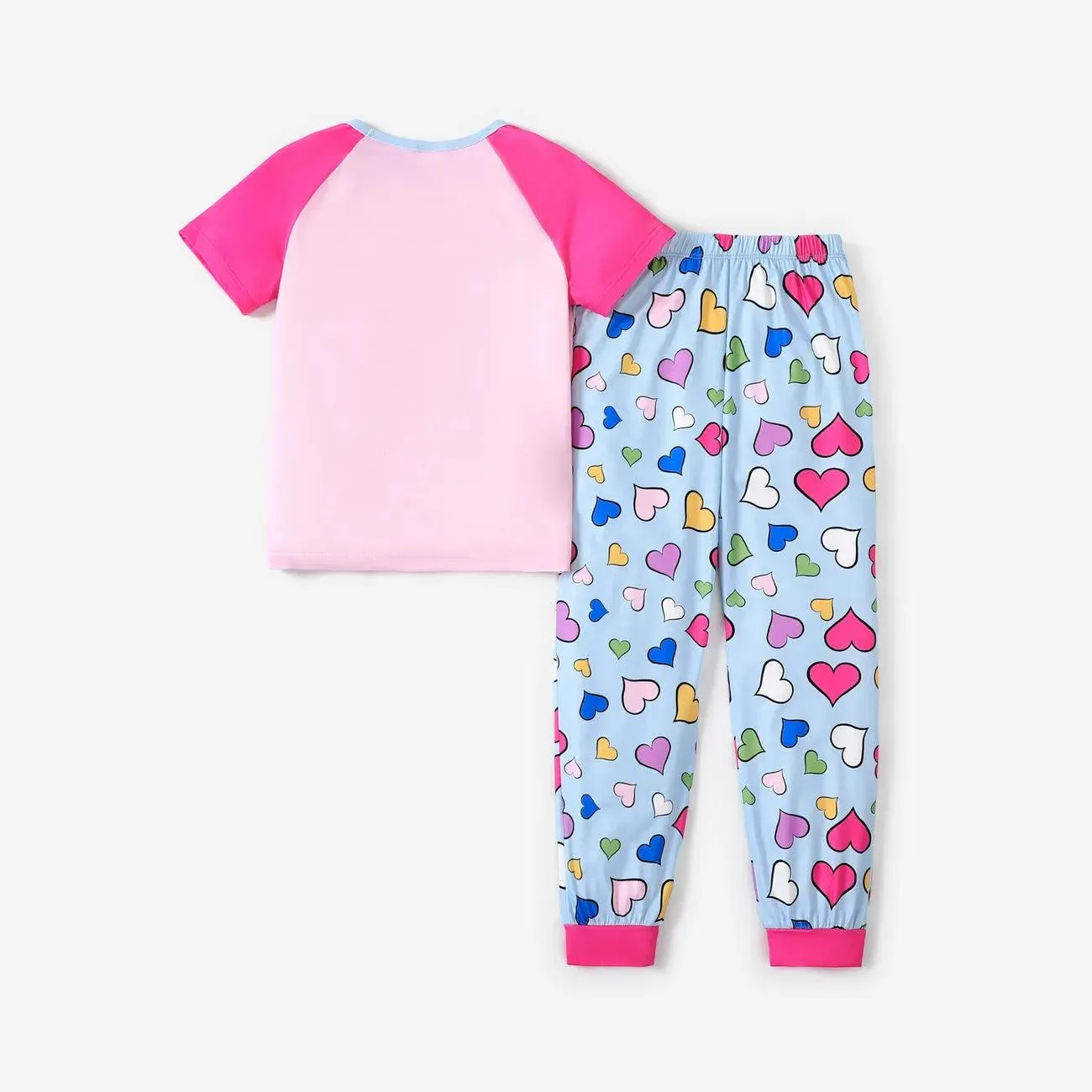 Casual Unicorn Pattern Pajamas Set - Kids Girl (2Pcs)