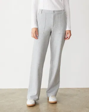 Cotton Knit Patch Pocket Pant