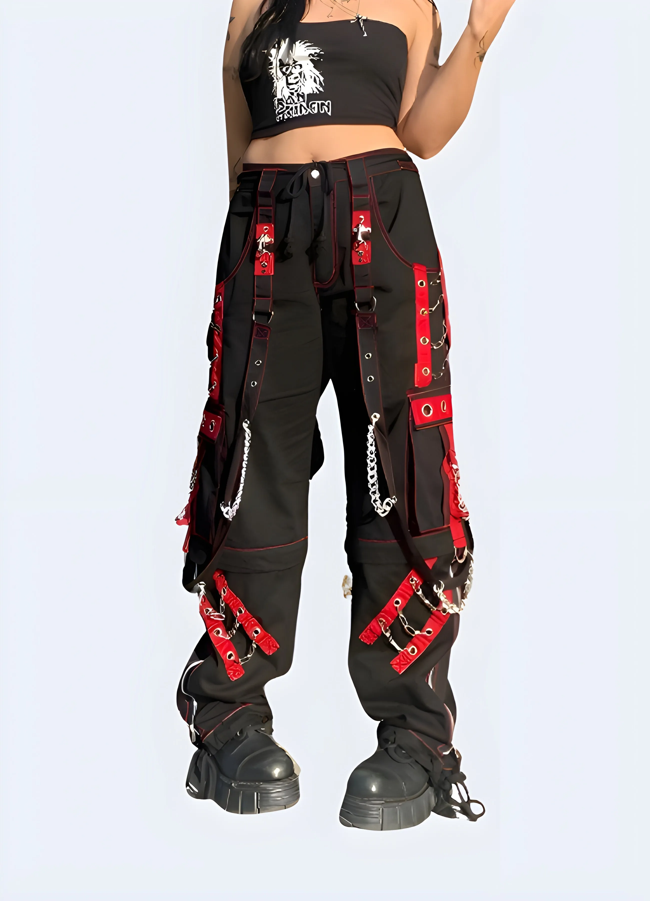 Cyberpunk Pants Women