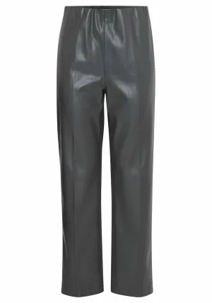 Daja Straight Trousers - Asphalt