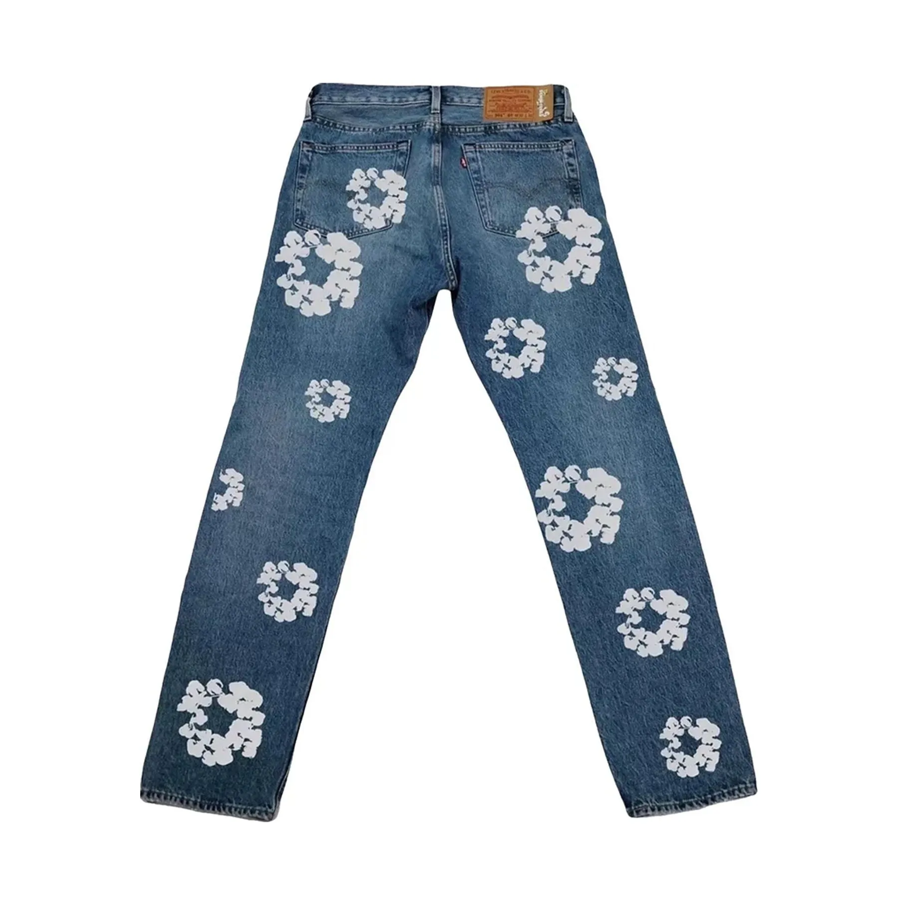 Denim Tears X Levi's Cotton Wreath Jeans 'Light Wash'