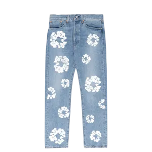 Denim Tears X Levi's Cotton Wreath Jeans 'Light Wash'