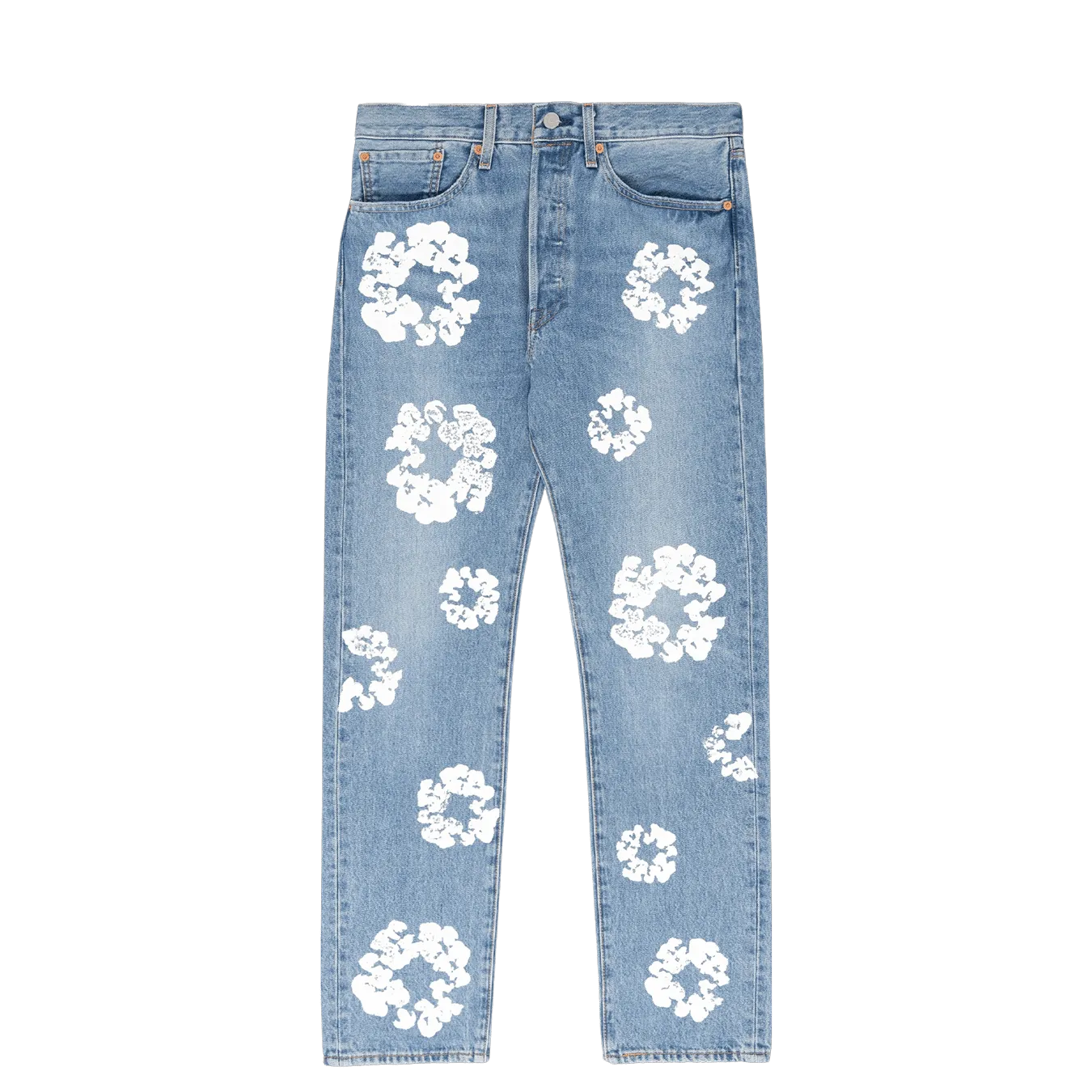 Denim Tears X Levi's Cotton Wreath Jeans 'Light Wash'