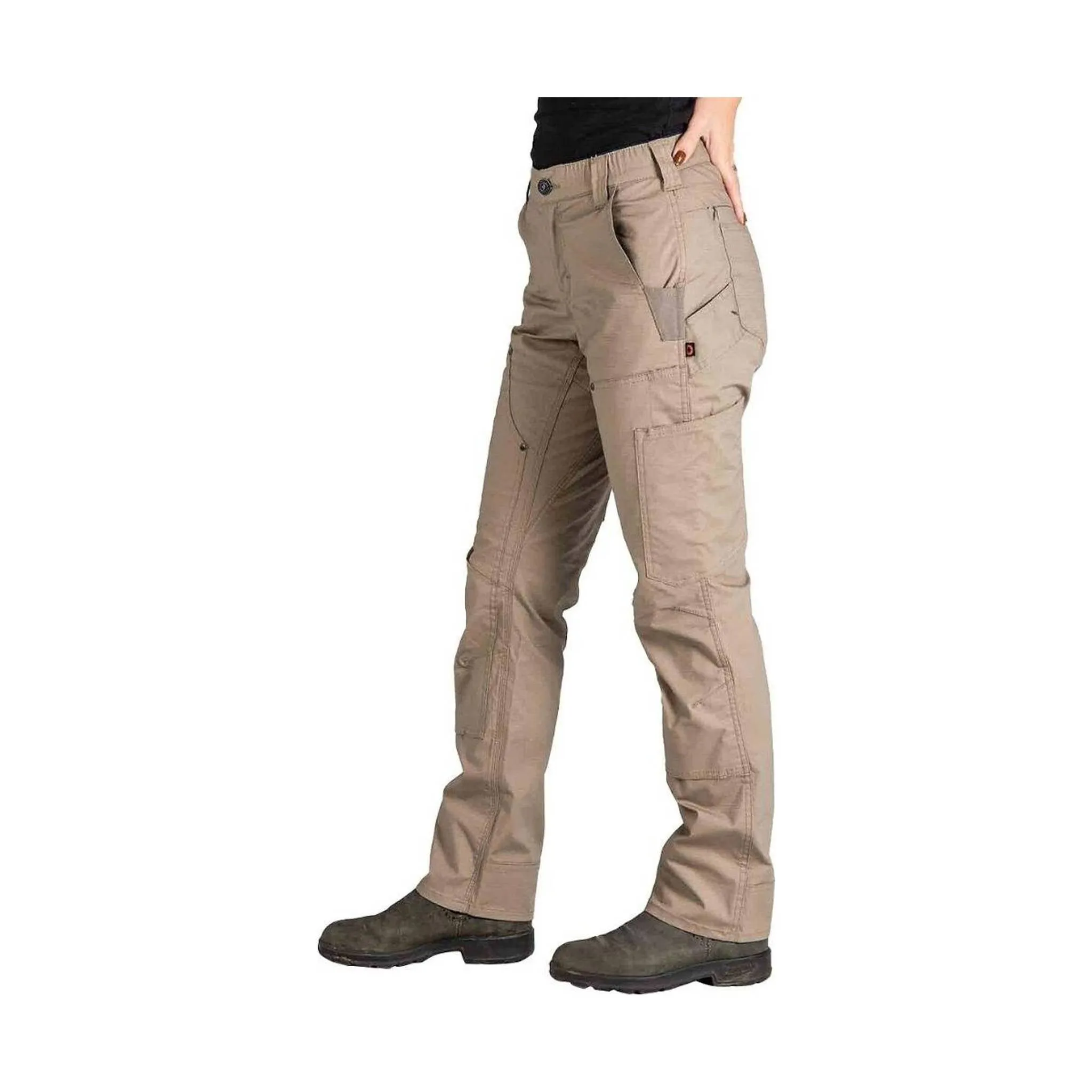 Dovetail Women's Britt X Ultra Light Work Pants - Flax Ripstop