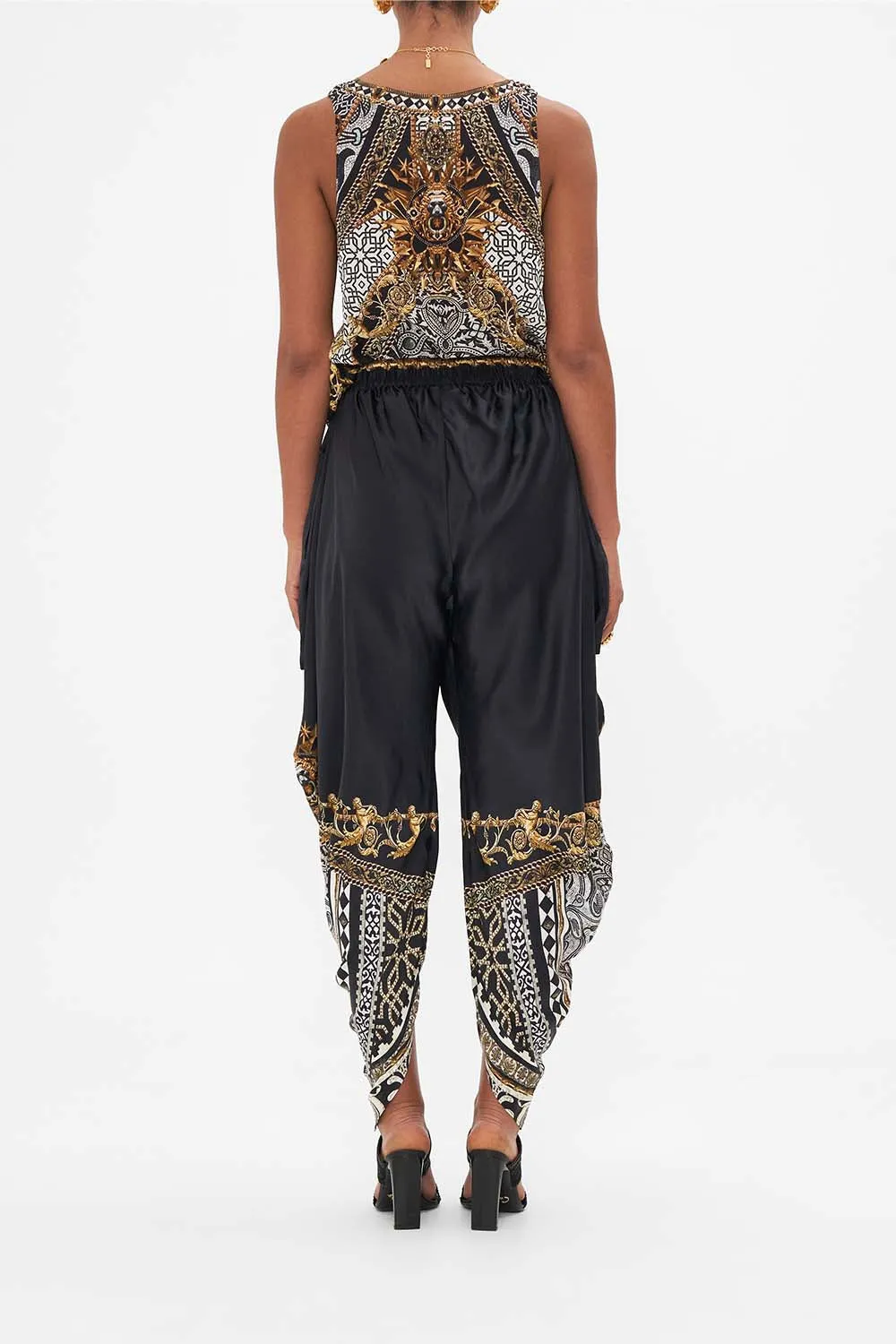 DRAPED SIDE PANT LOOK UP TESORO