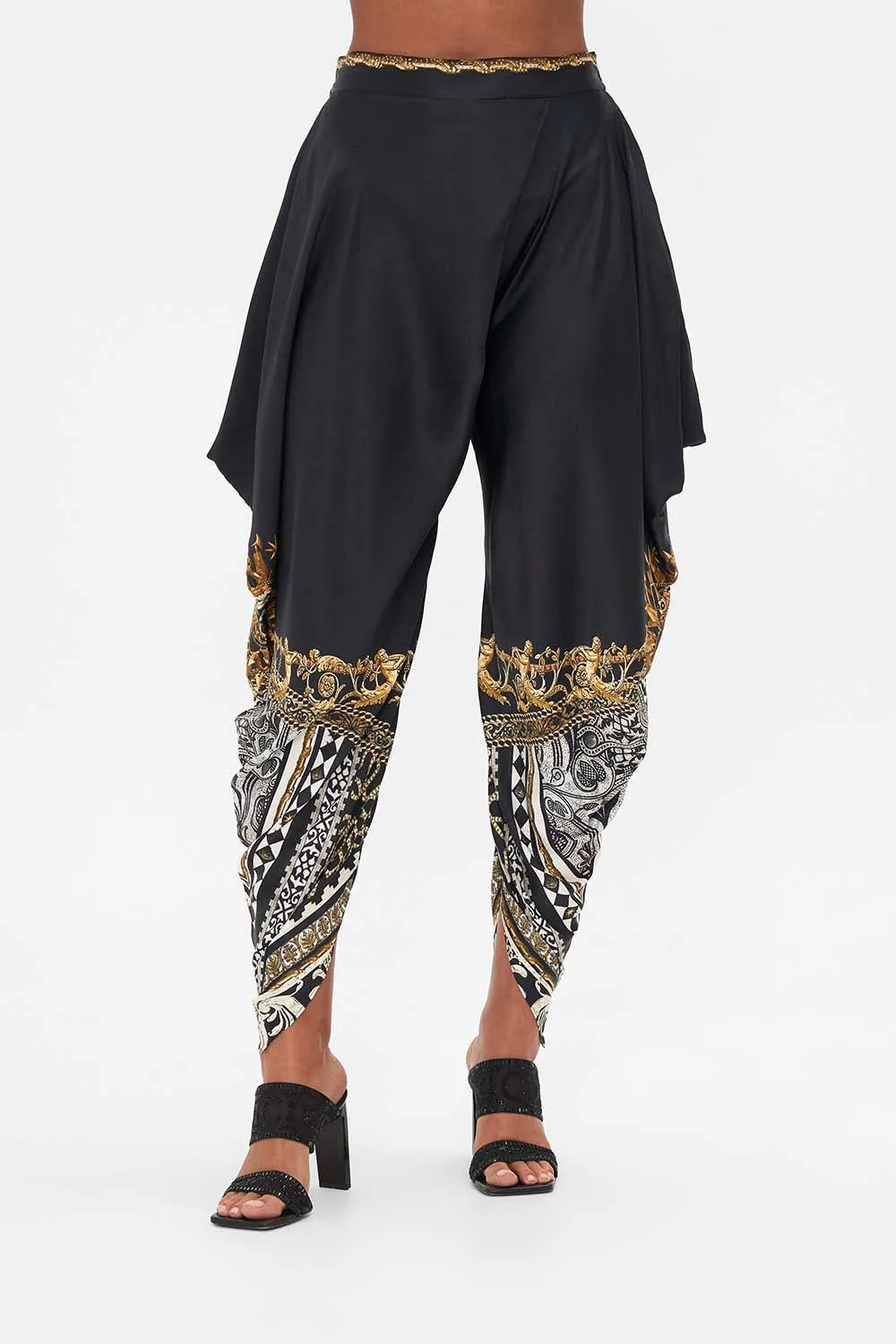 DRAPED SIDE PANT LOOK UP TESORO