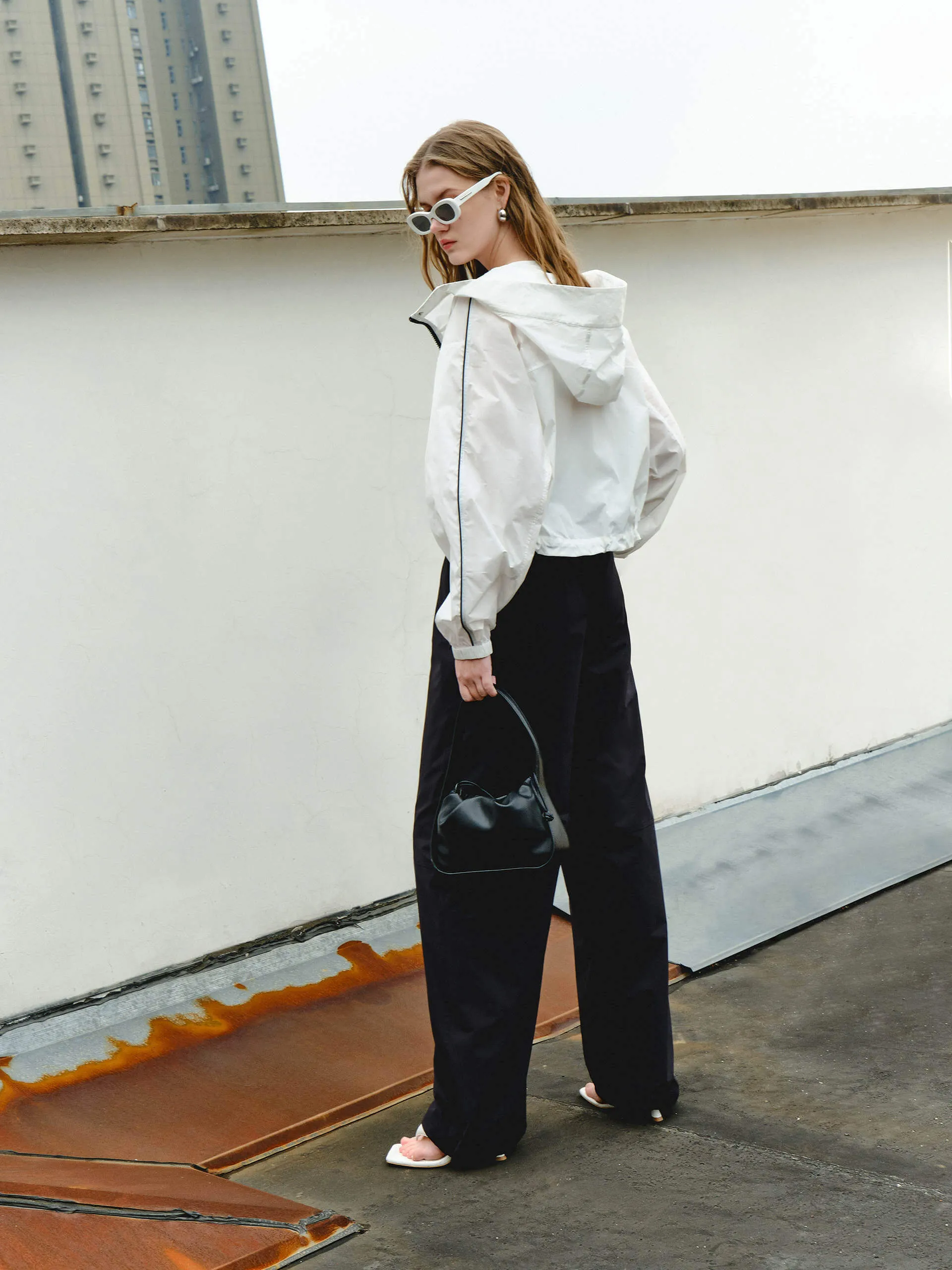 Drawstring Track Pants