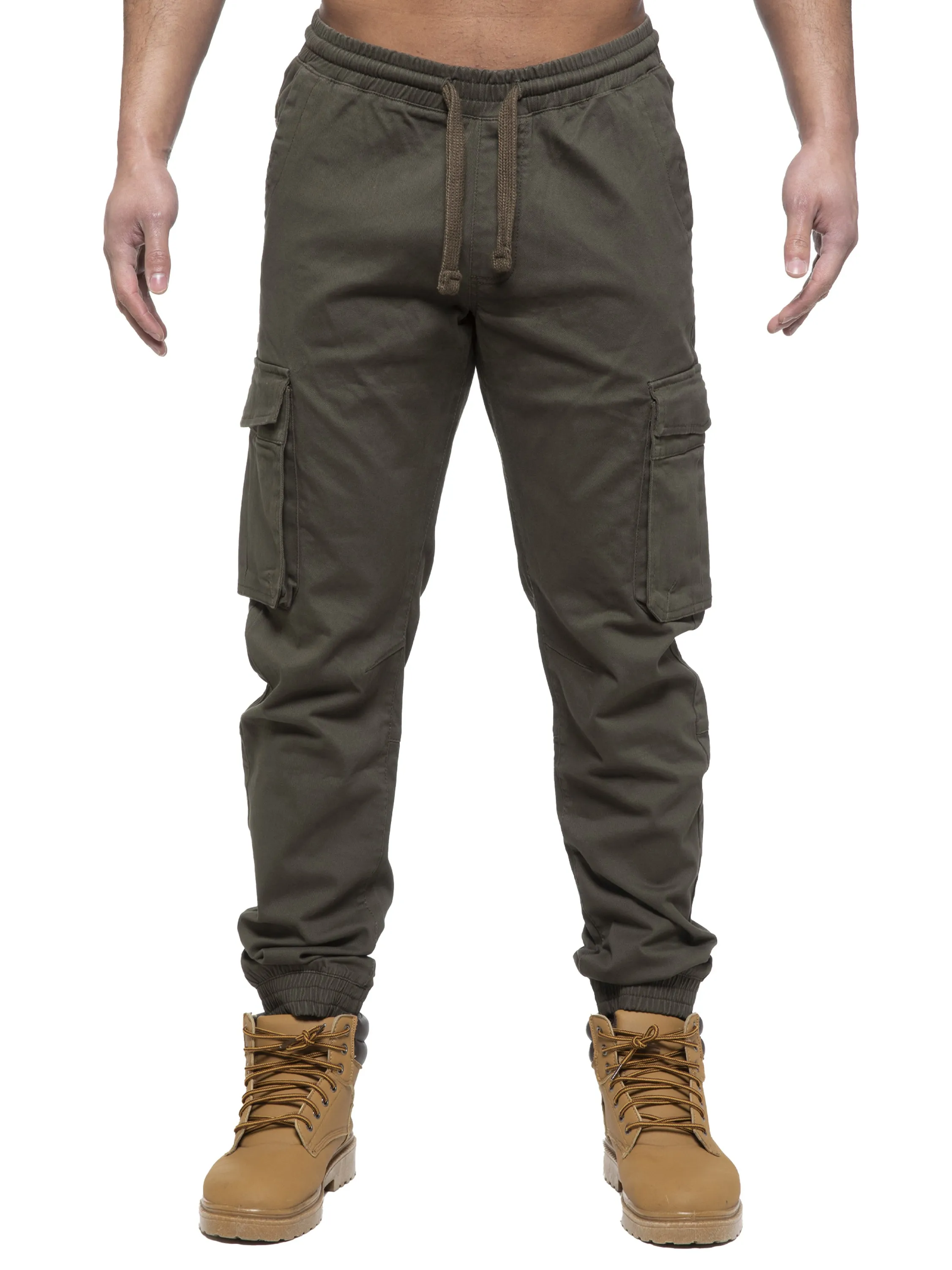 Enzo | Mens Cargo Jogger Jeans