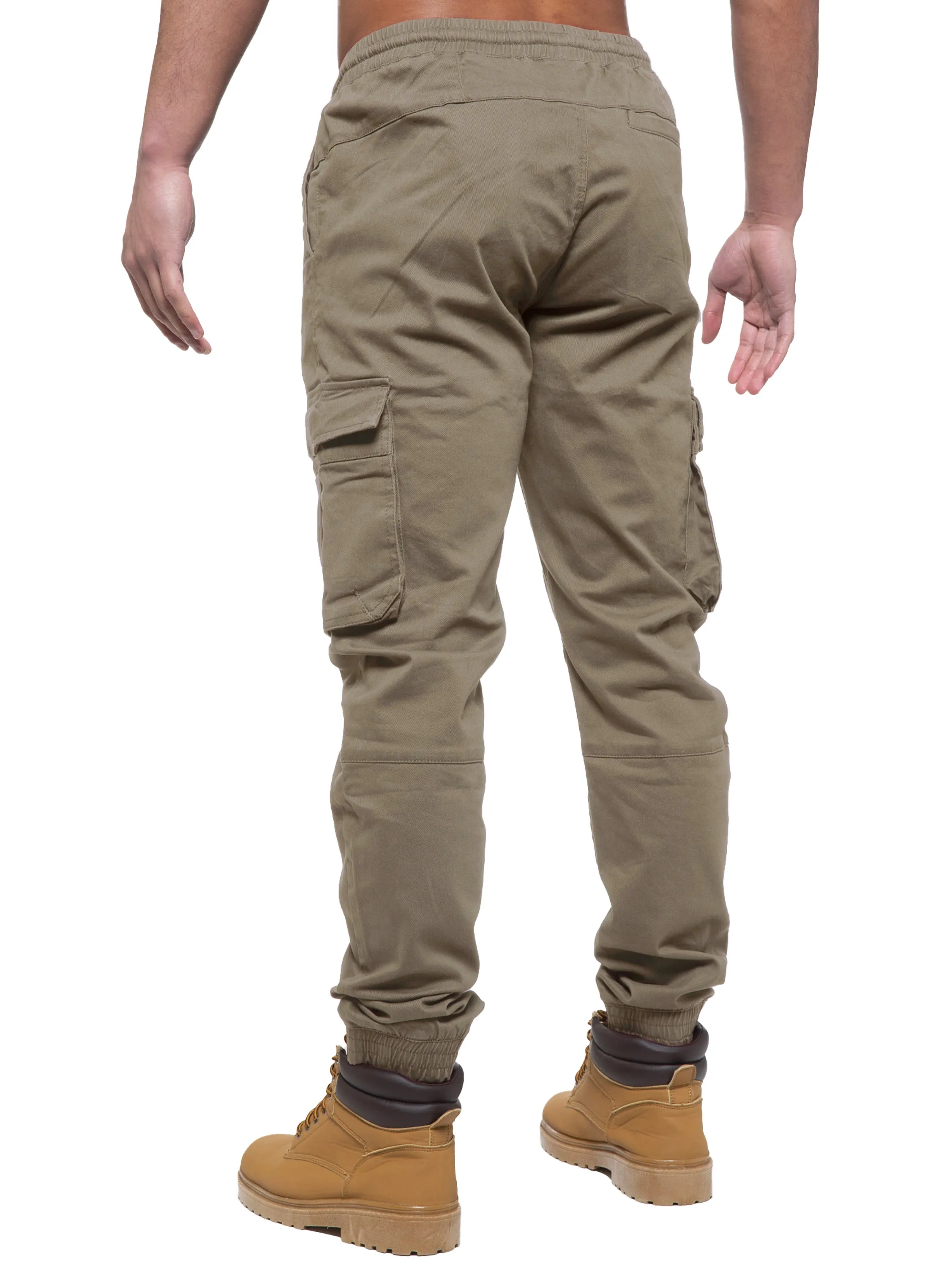 Enzo | Mens Cargo Jogger Jeans