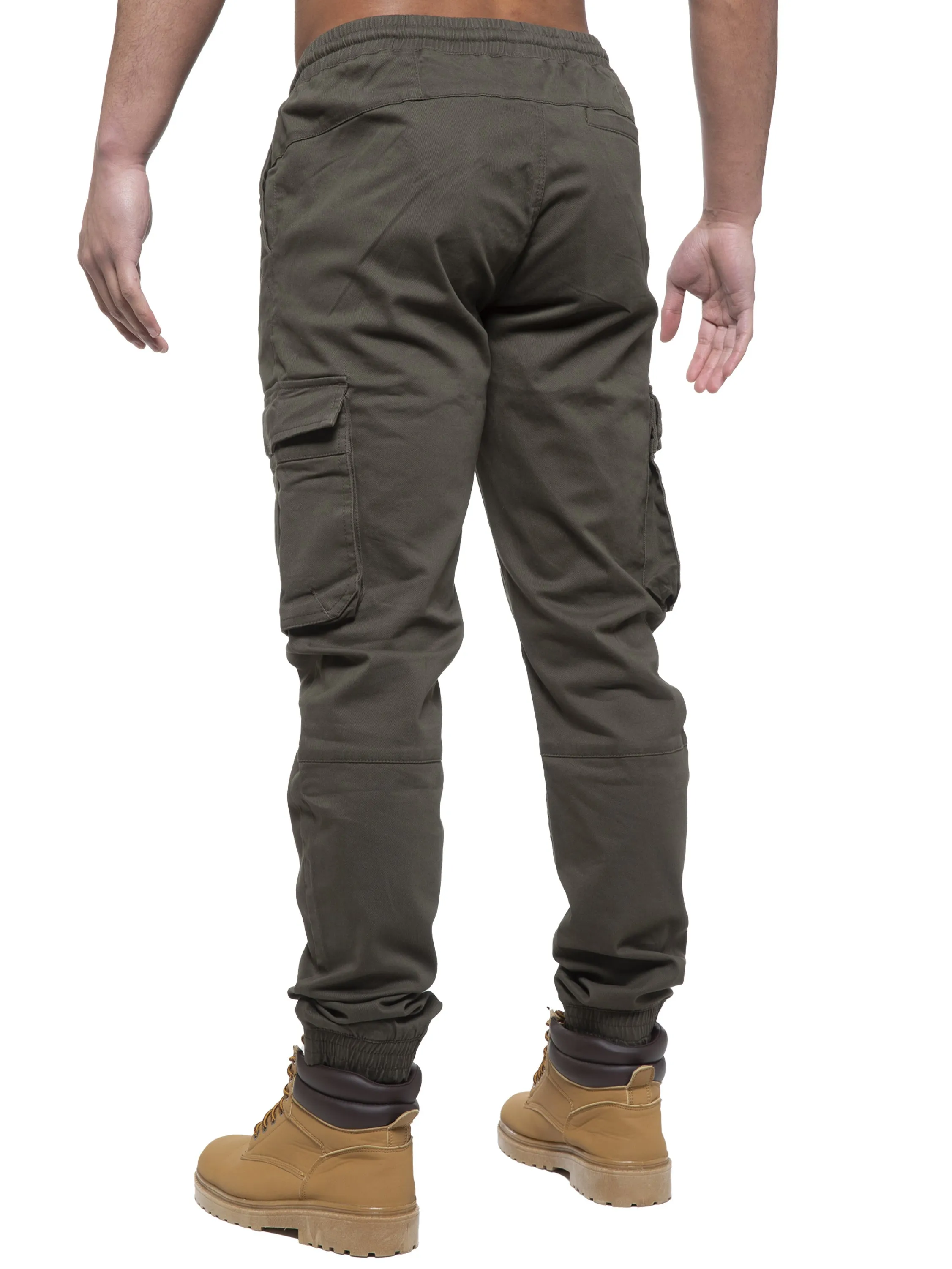 Enzo | Mens Cargo Jogger Jeans