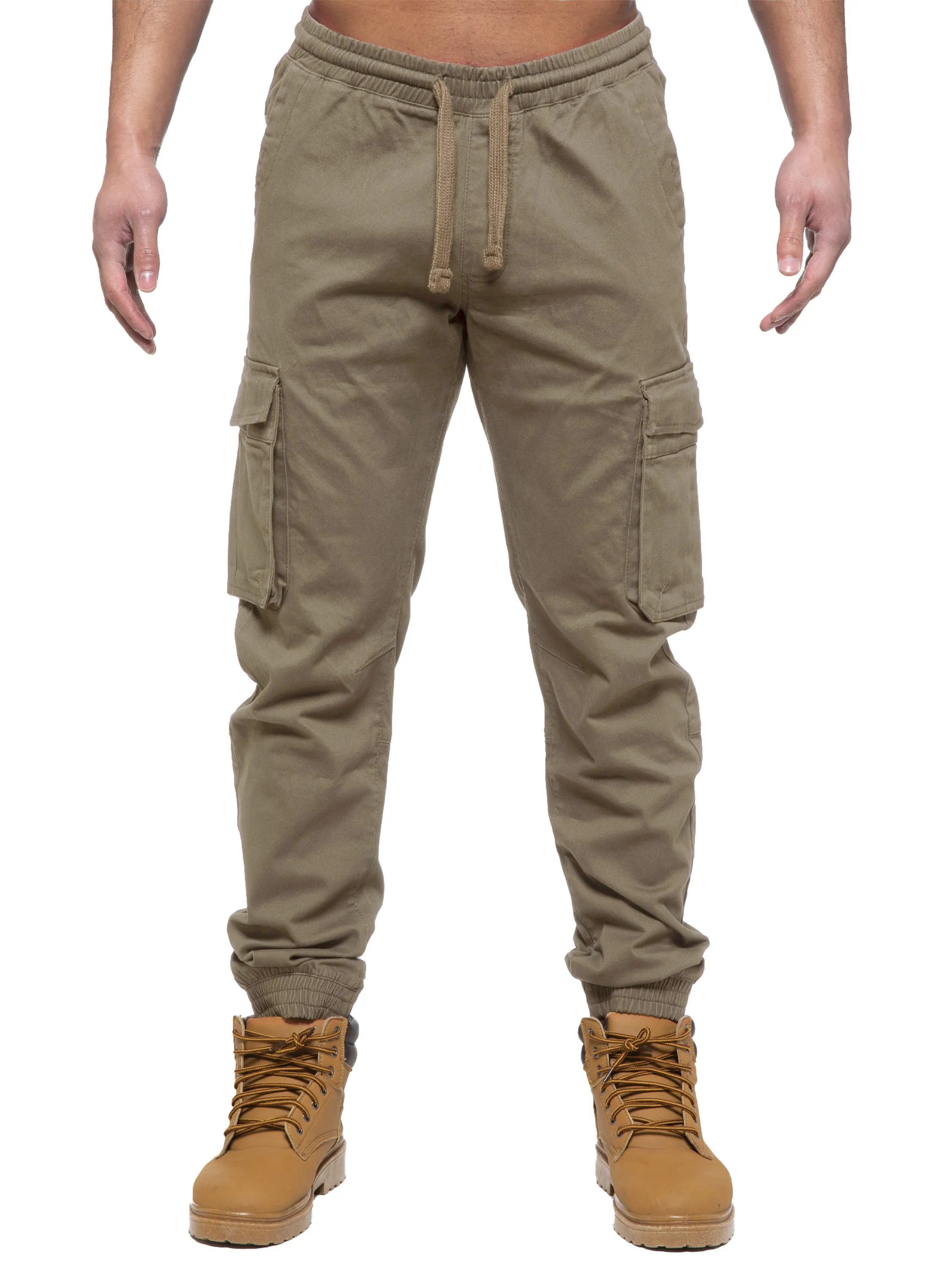 Enzo | Mens Cargo Jogger Jeans