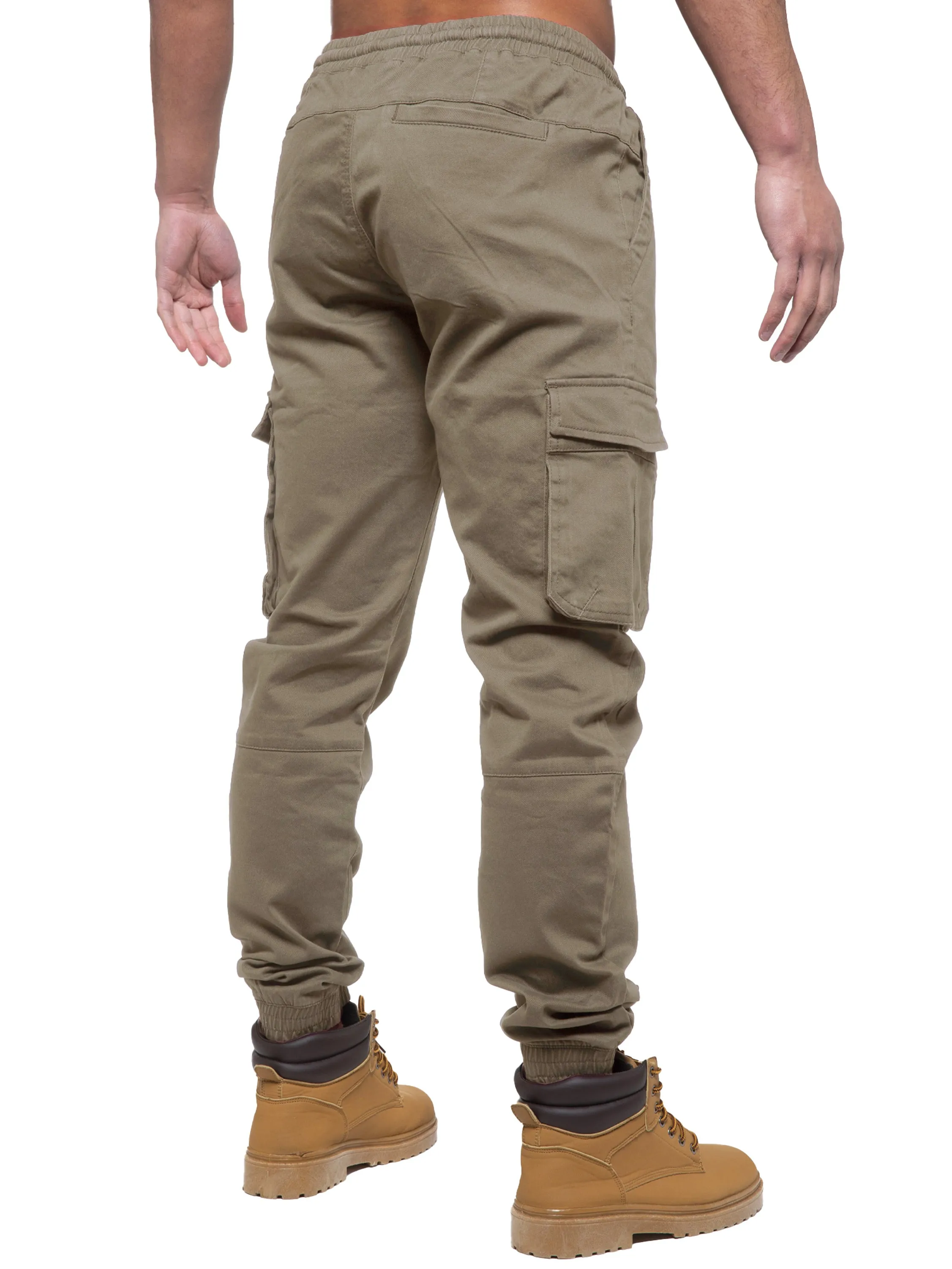 Enzo | Mens Cargo Jogger Jeans