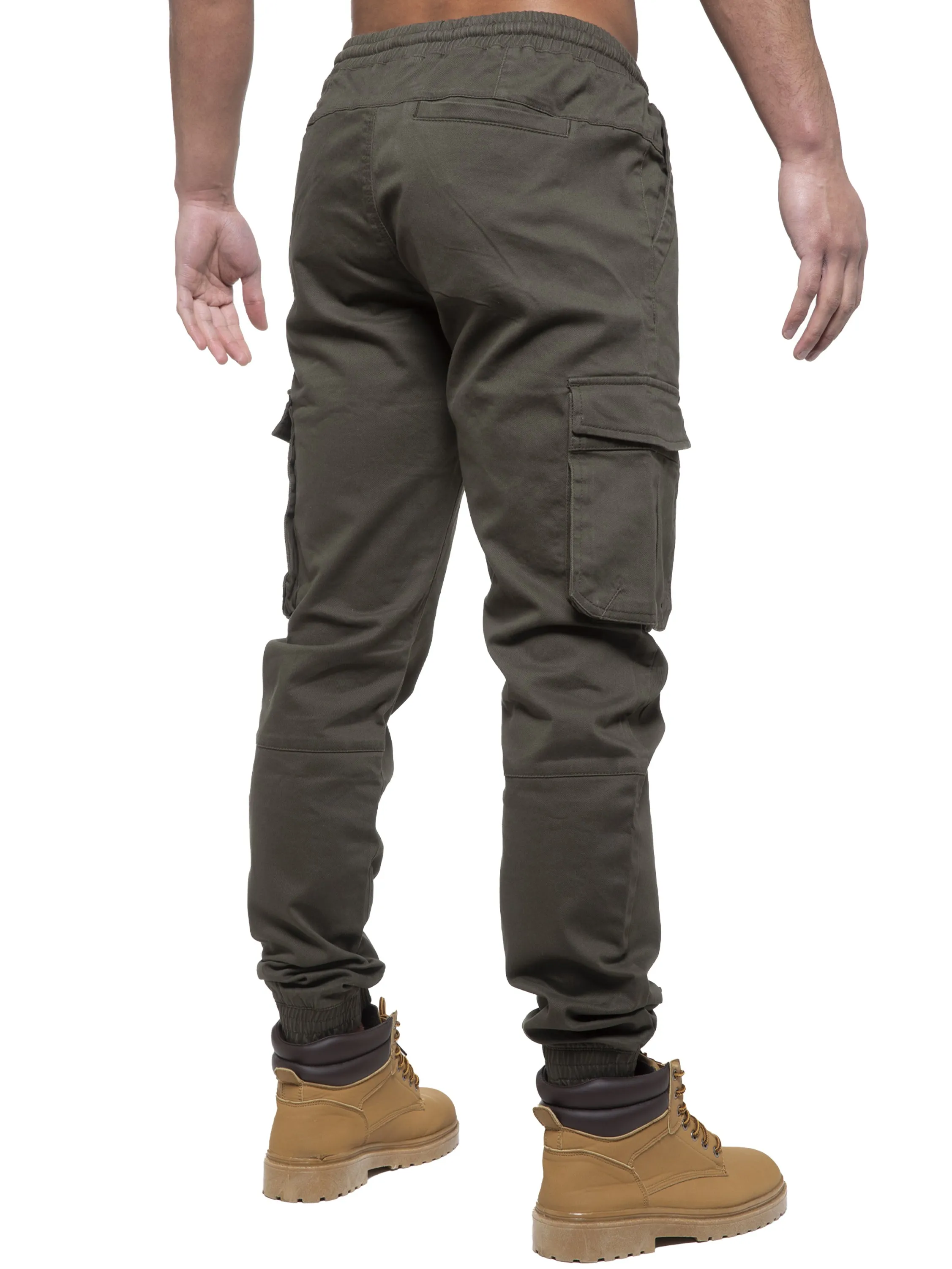 Enzo | Mens Cargo Jogger Jeans