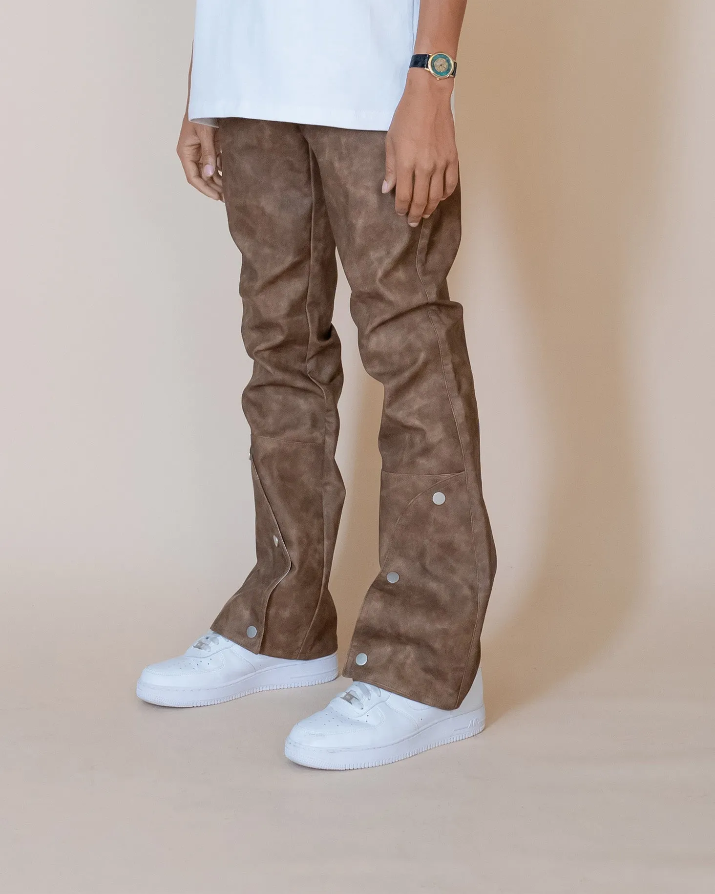 EPTM RODEO FLARE PANTS - BROWN