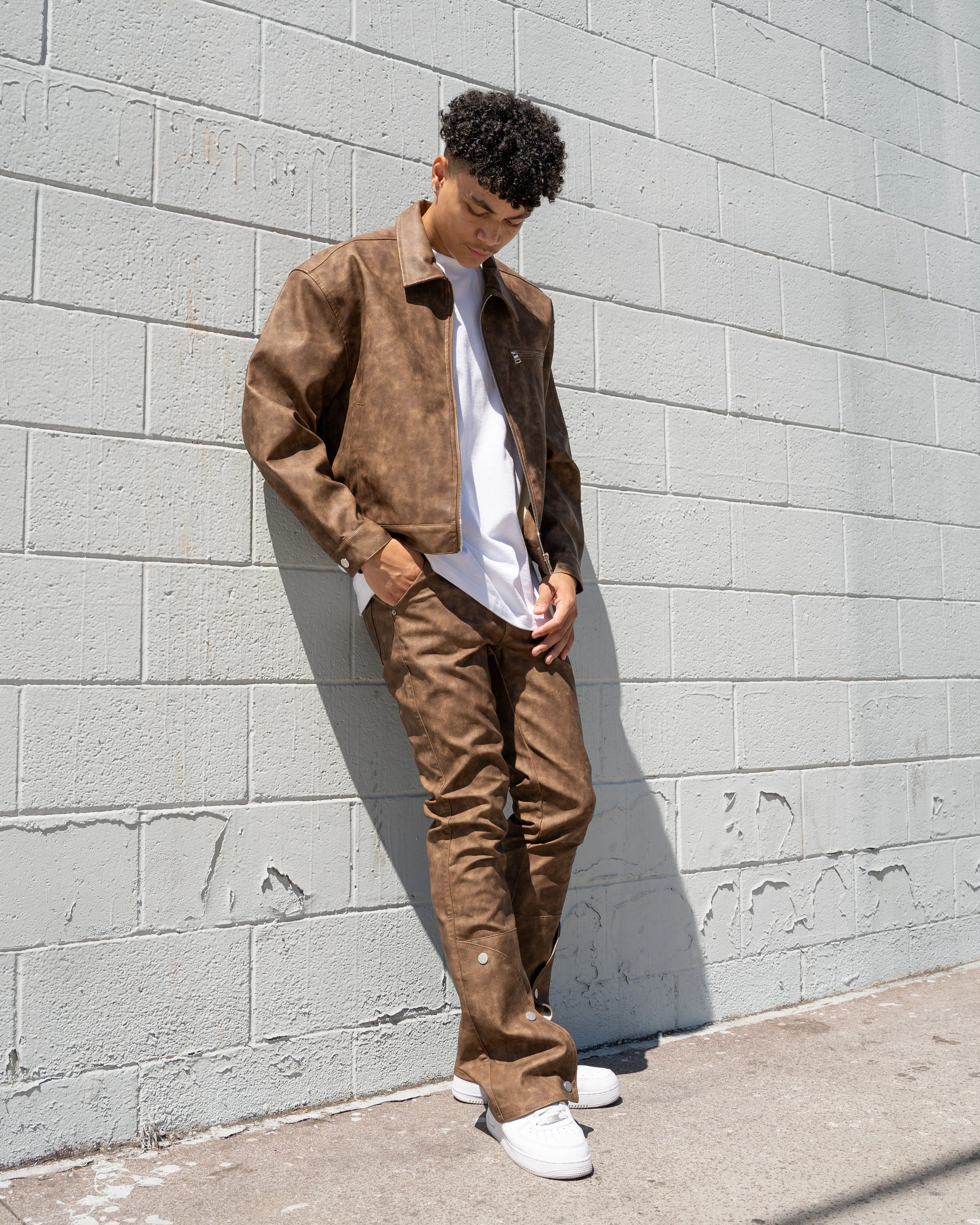 EPTM RODEO FLARE PANTS - BROWN