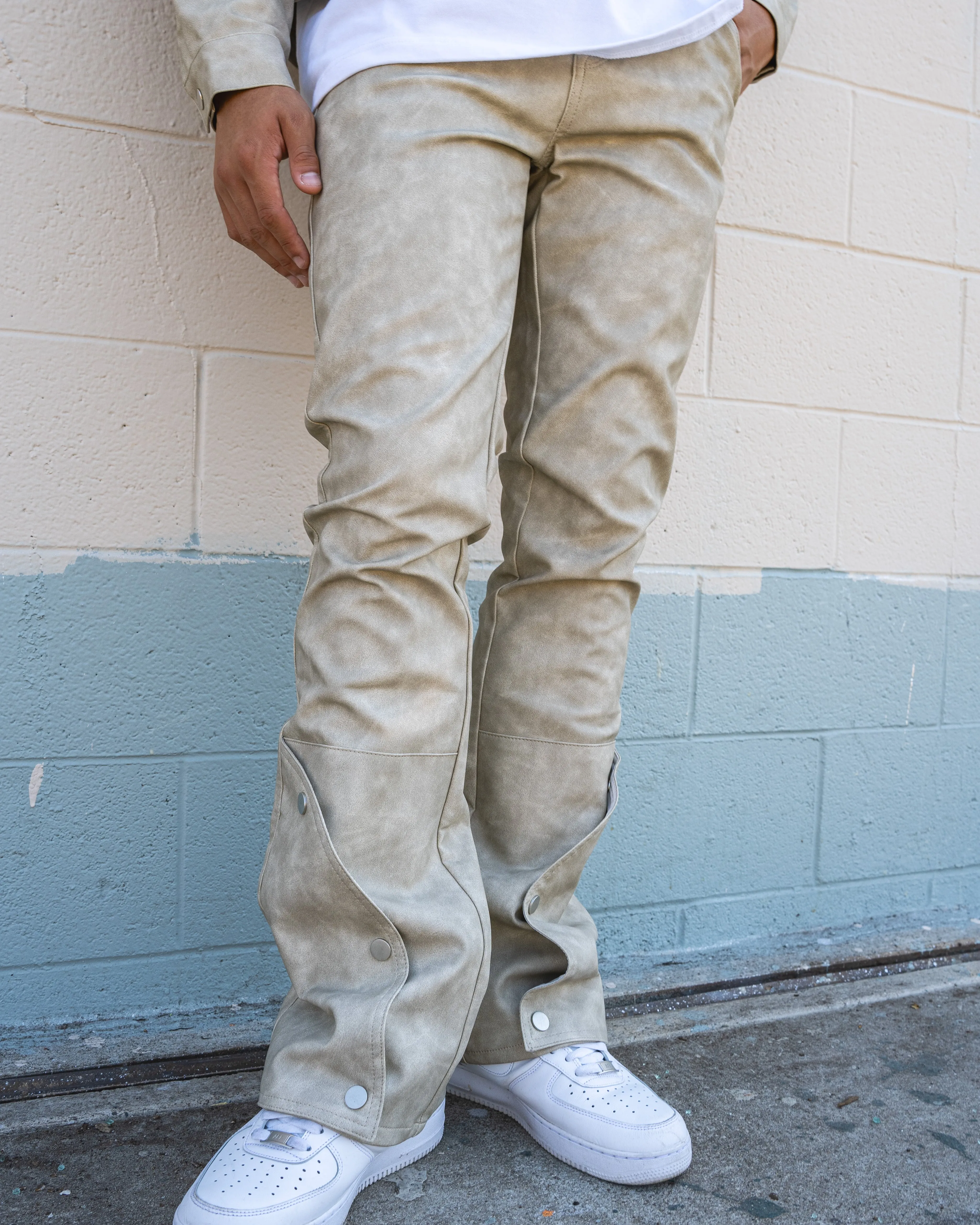 EPTM RODEO FLARE PANTS - CEMENT