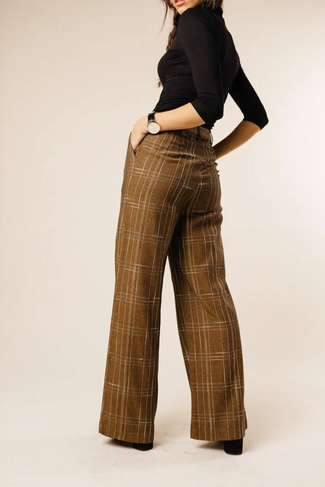 Evie Plaid Trousers