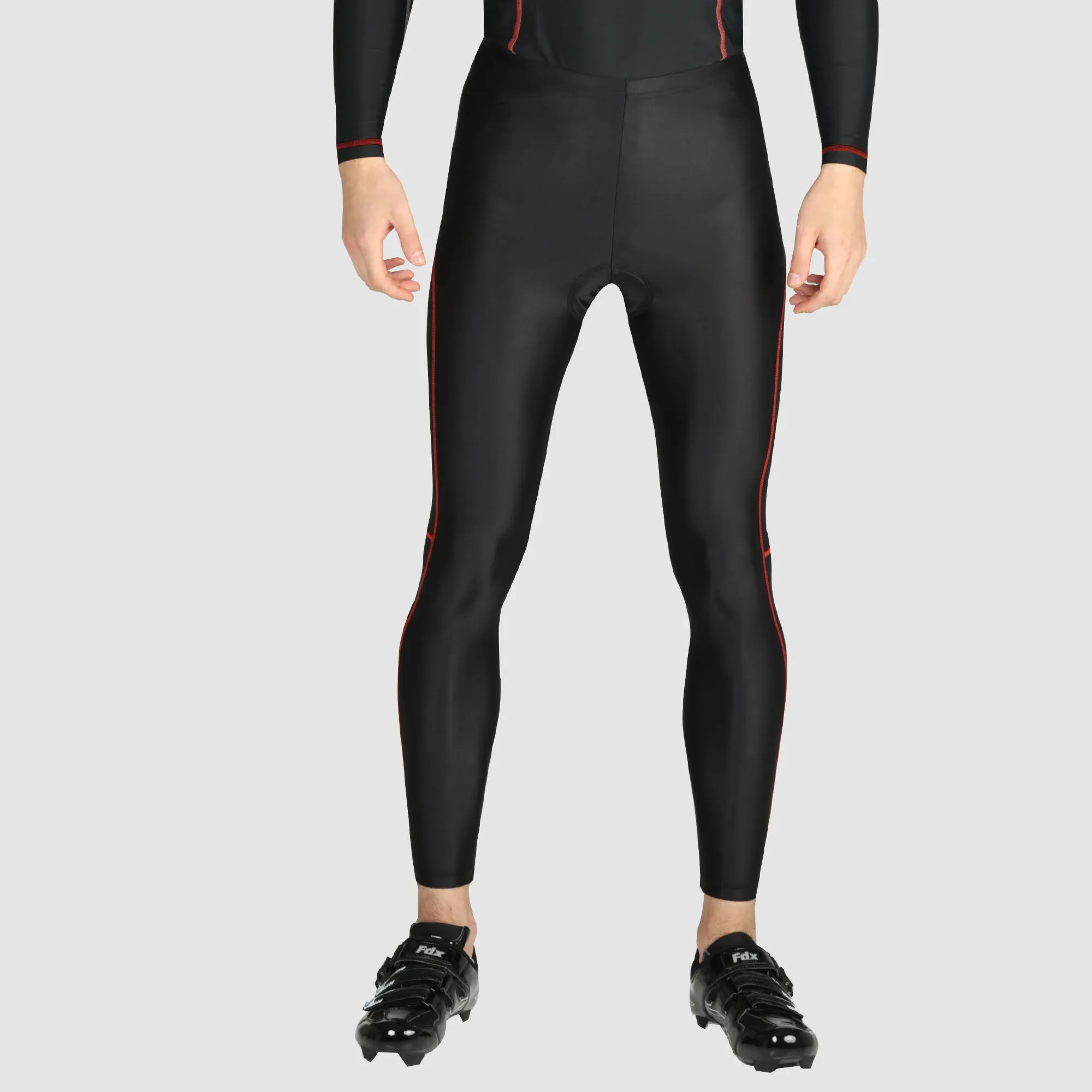 Fdx Heatchaser Red Men's & Boy's Compression Cycling Tights