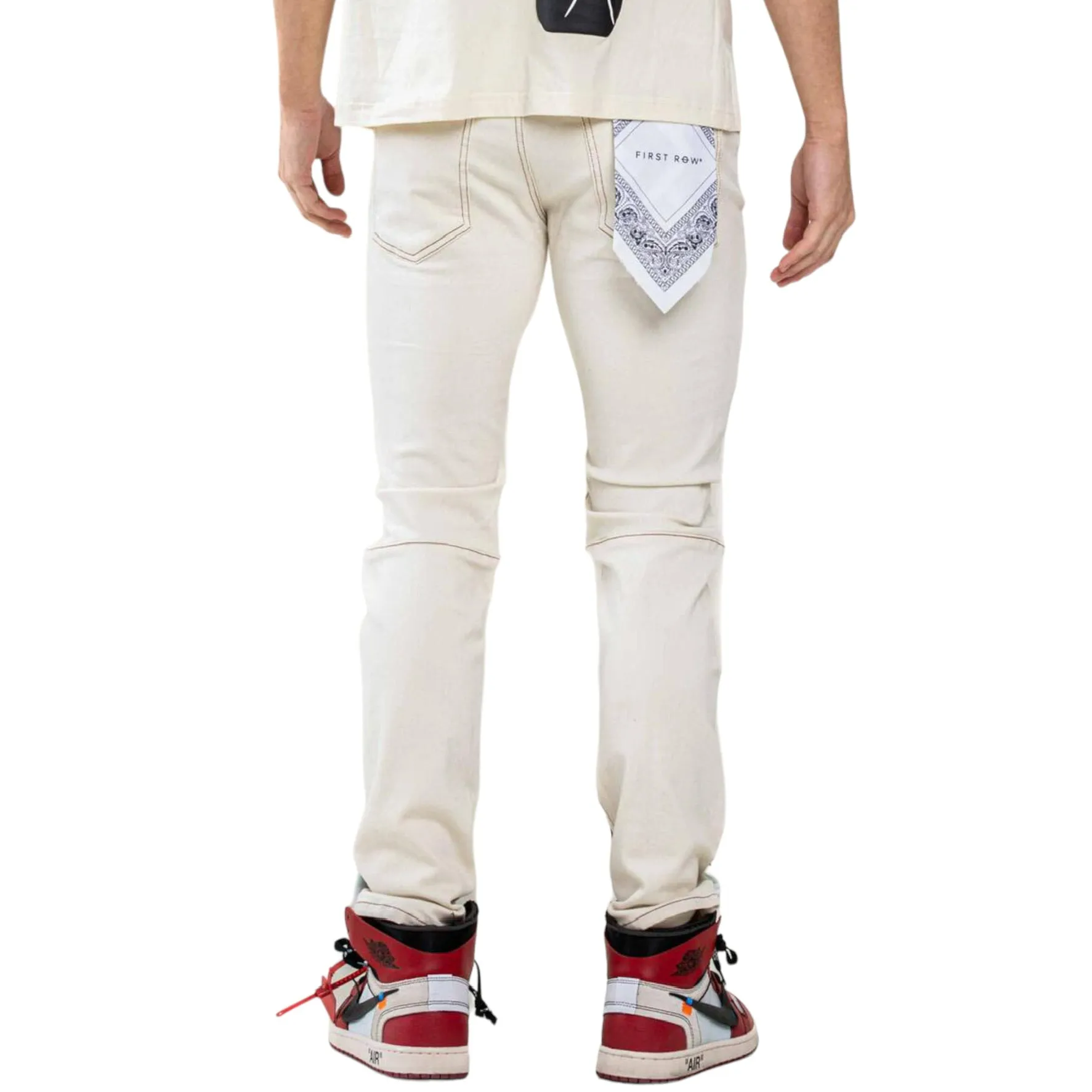 FIRST ROW: Art Dealer Graphic Jeans FRP3110