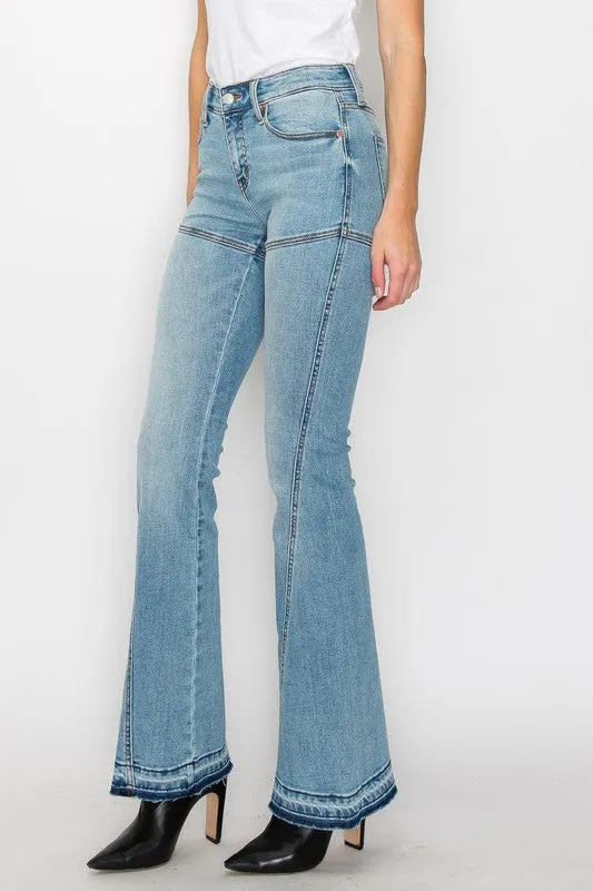 High Rise Skinny Flare Jeans