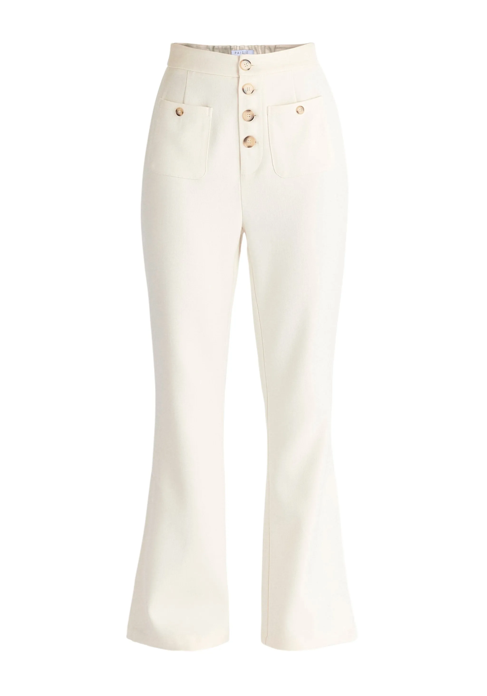 High Waist Flare Trousers