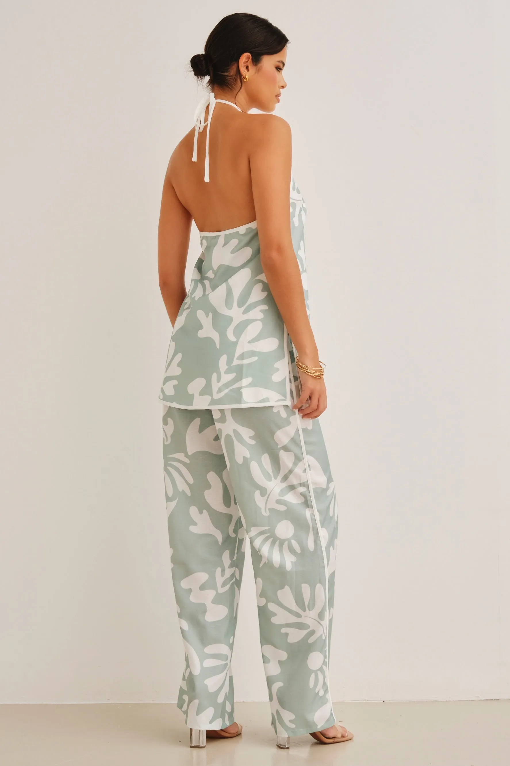 ILAH Pants Sage Botanica