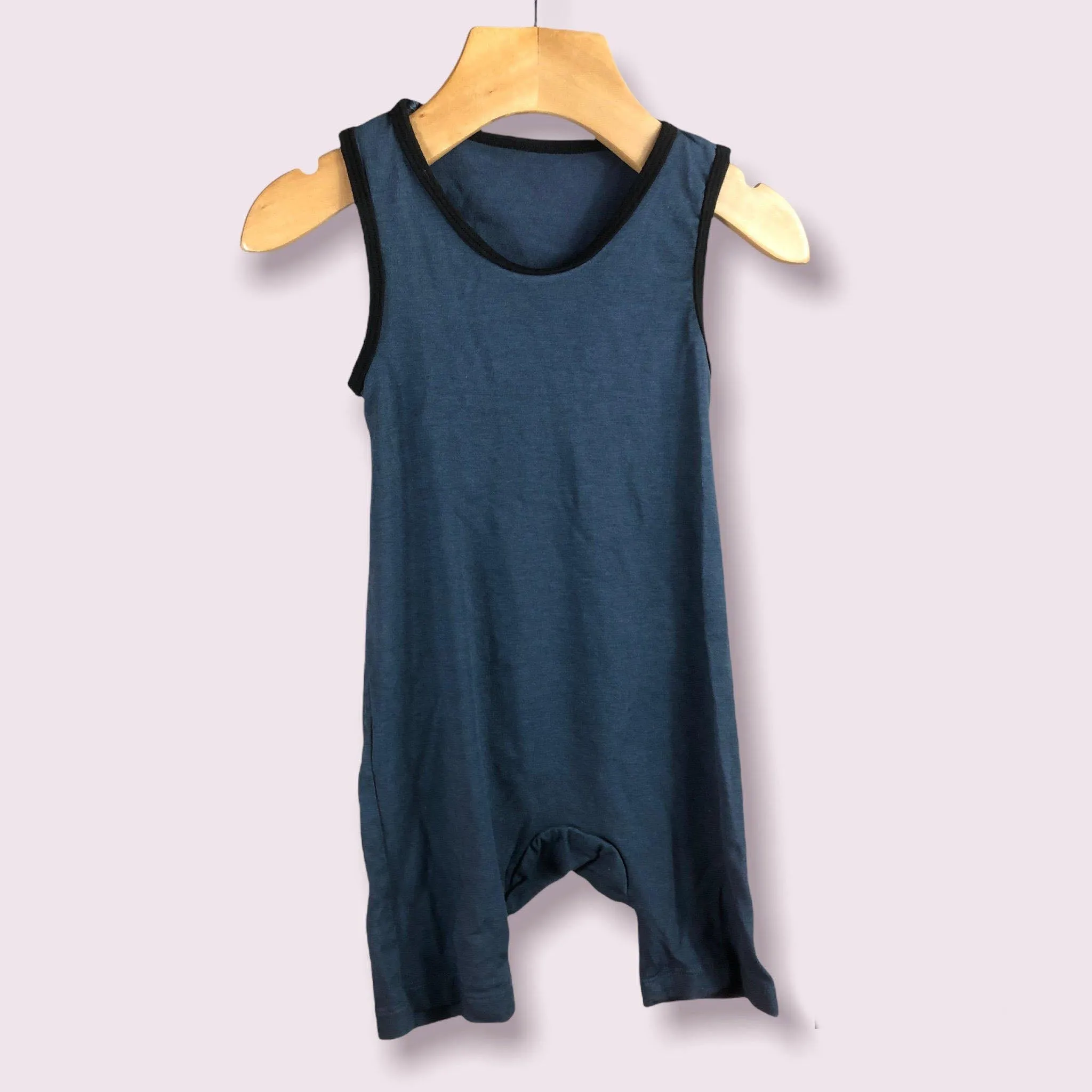 Infant Hand-dyed Sleeveless Baby Rompers | MoonEaze™