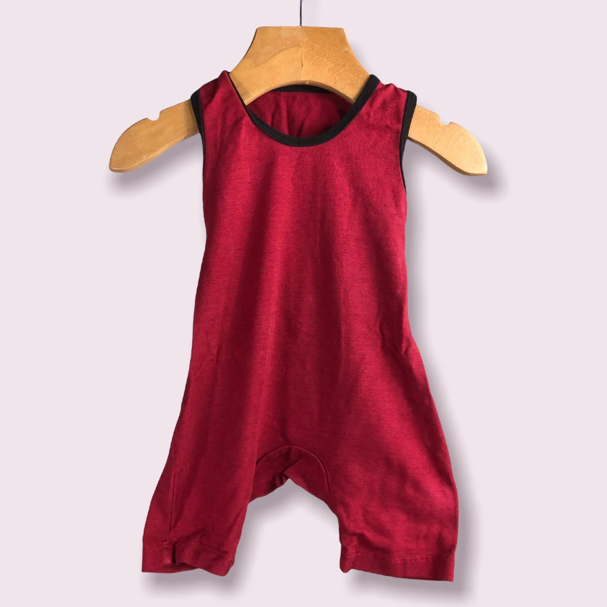 Infant Hand-dyed Sleeveless Baby Rompers | MoonEaze™