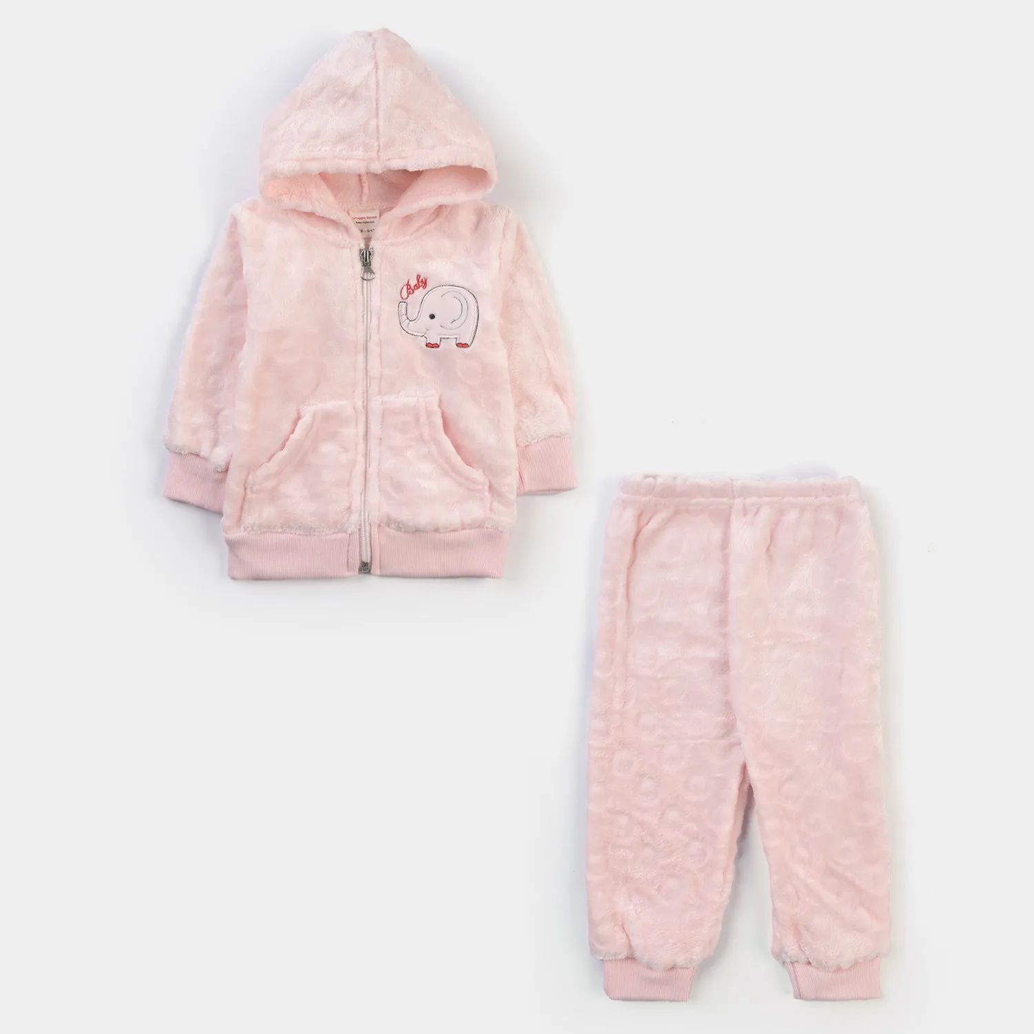 Infant Unisex Suit-Baby Pink