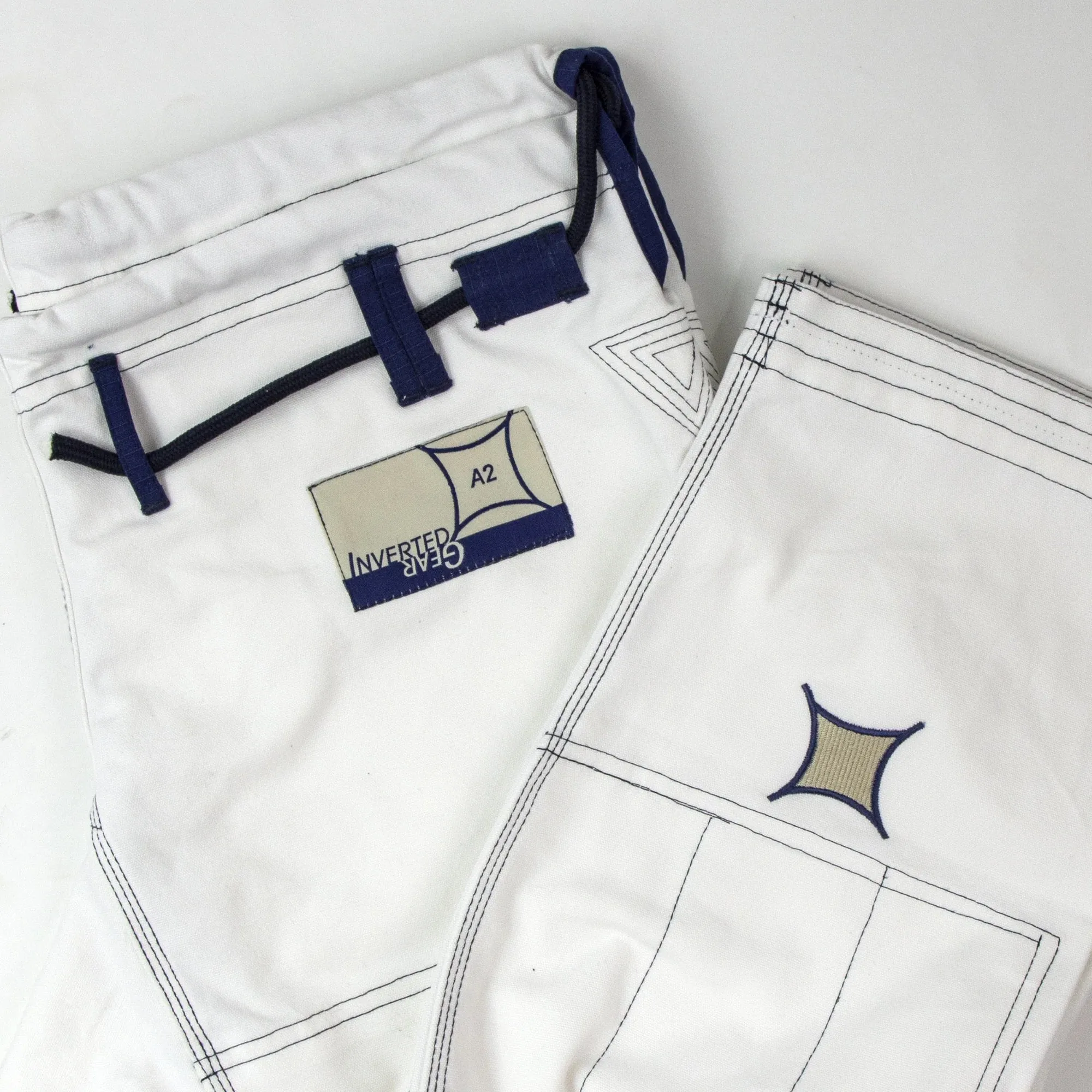 Inverted Gear Canvas BJJ Gi - White