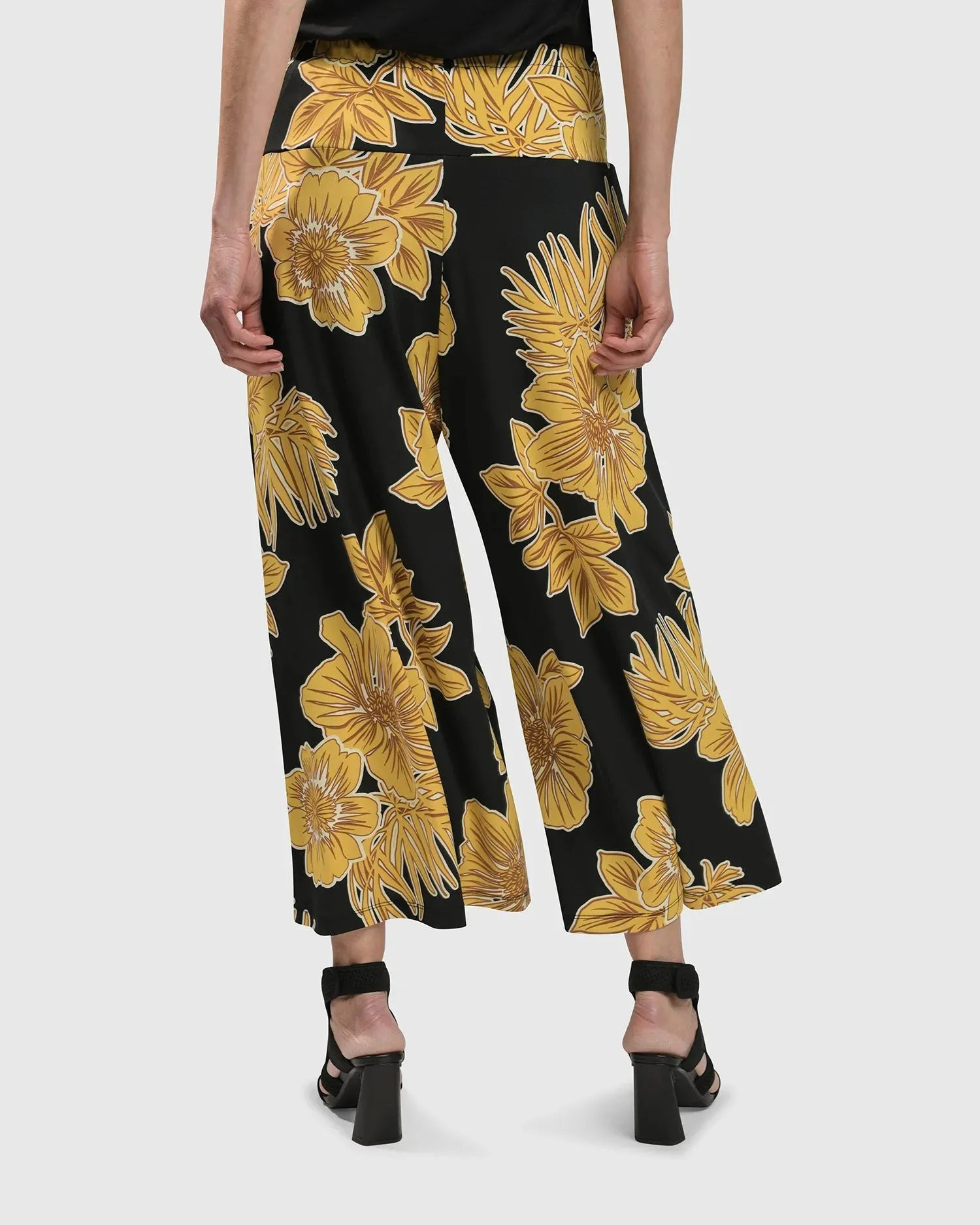 LUAU PALAZZO PANTS, GOLD