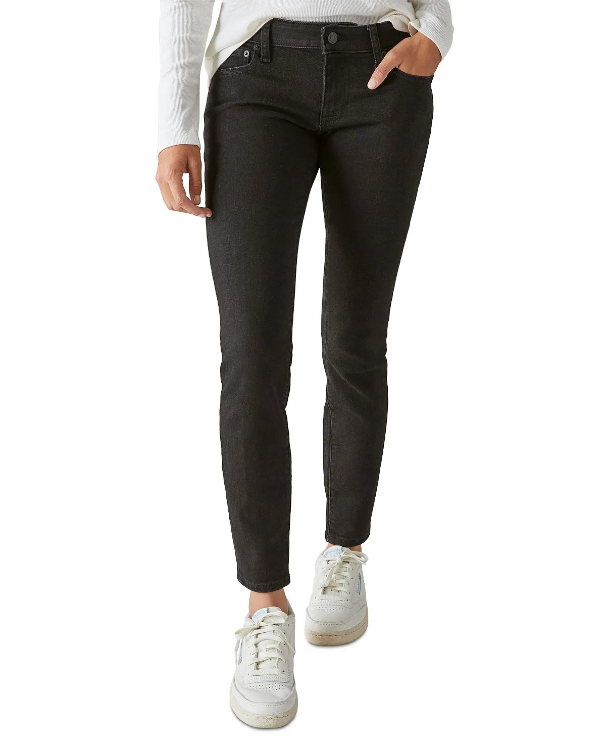 Lucky Brand Women's Lizzie Low Rise Skinny Jeans, Multi