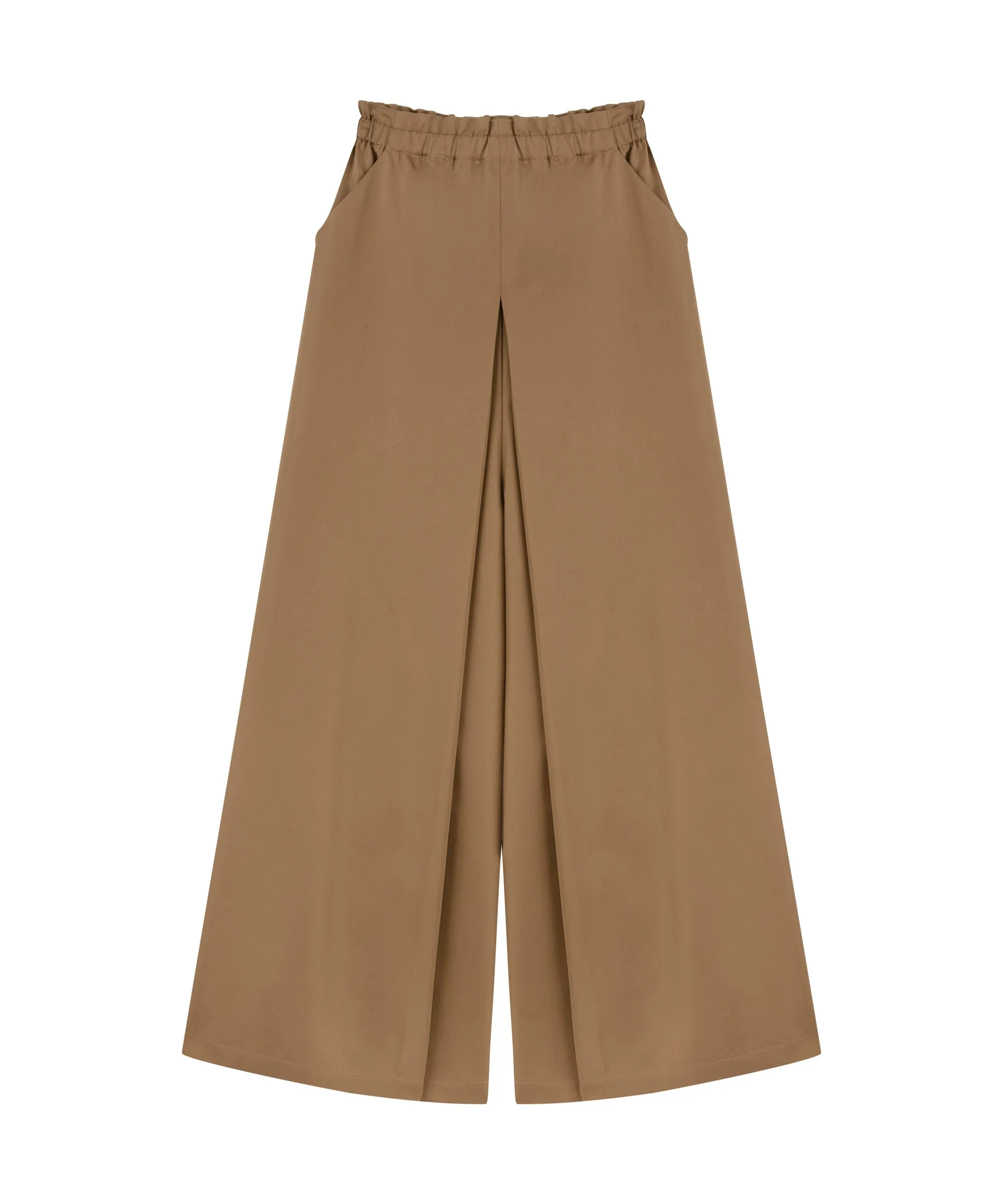 Machka High Waist Skirt Look Trousers Walnut/Taupe