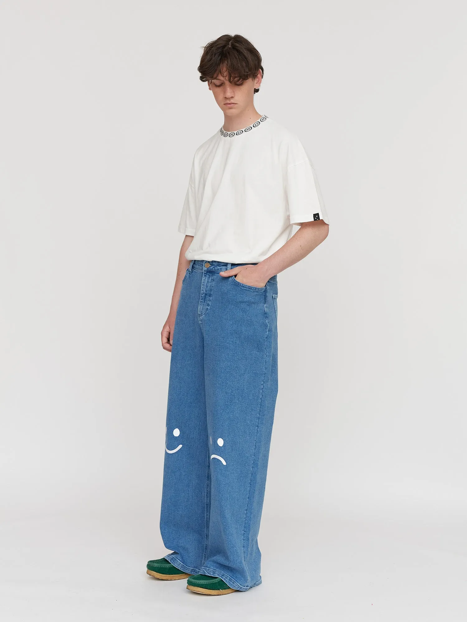 Moody Knees Wide Leg Pants