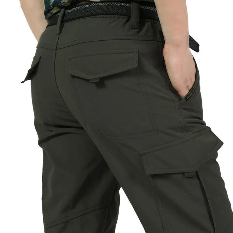 Multi-pocket sports loose cargo pants