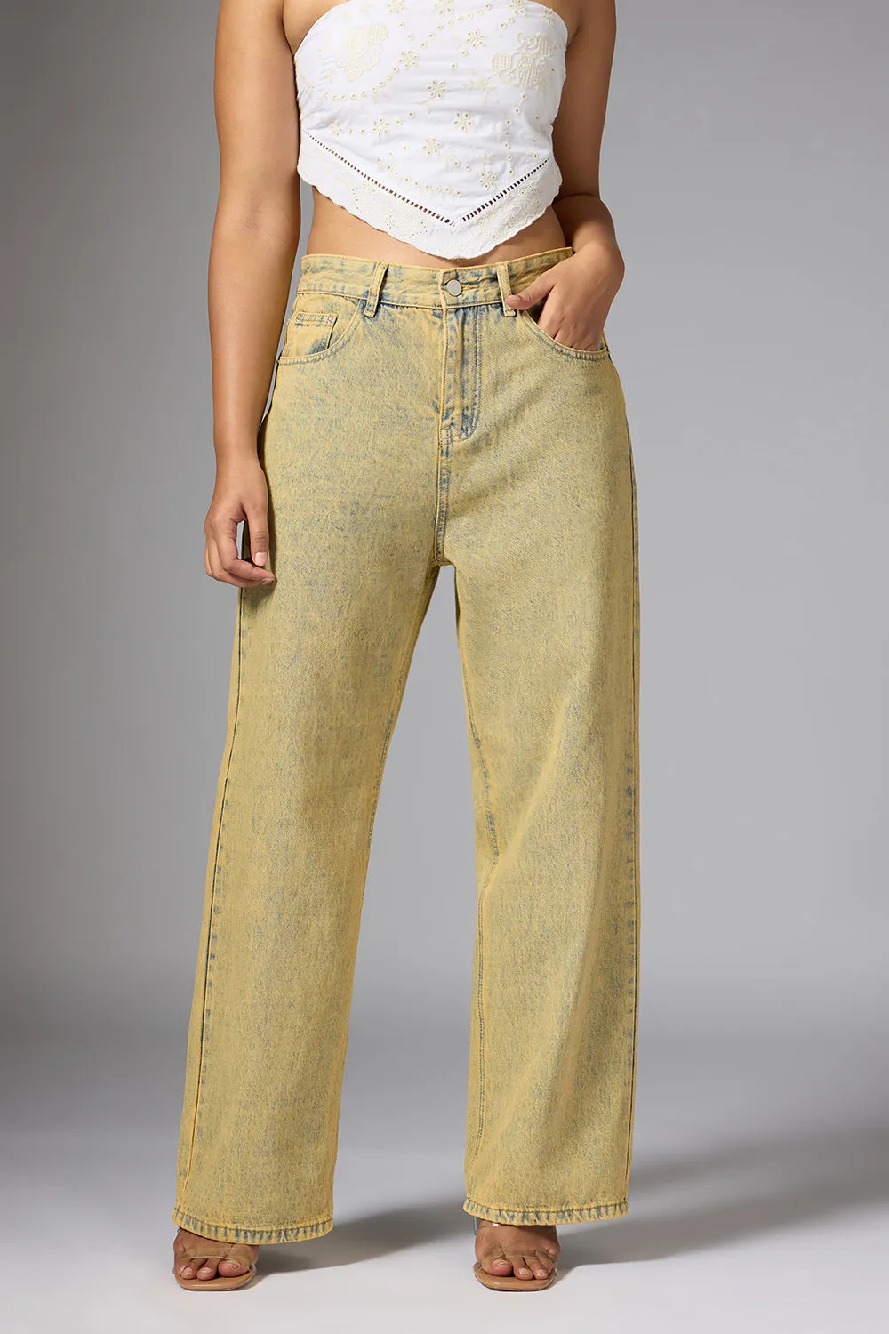 Ochre Indigo Earth Straight Fit Jeans