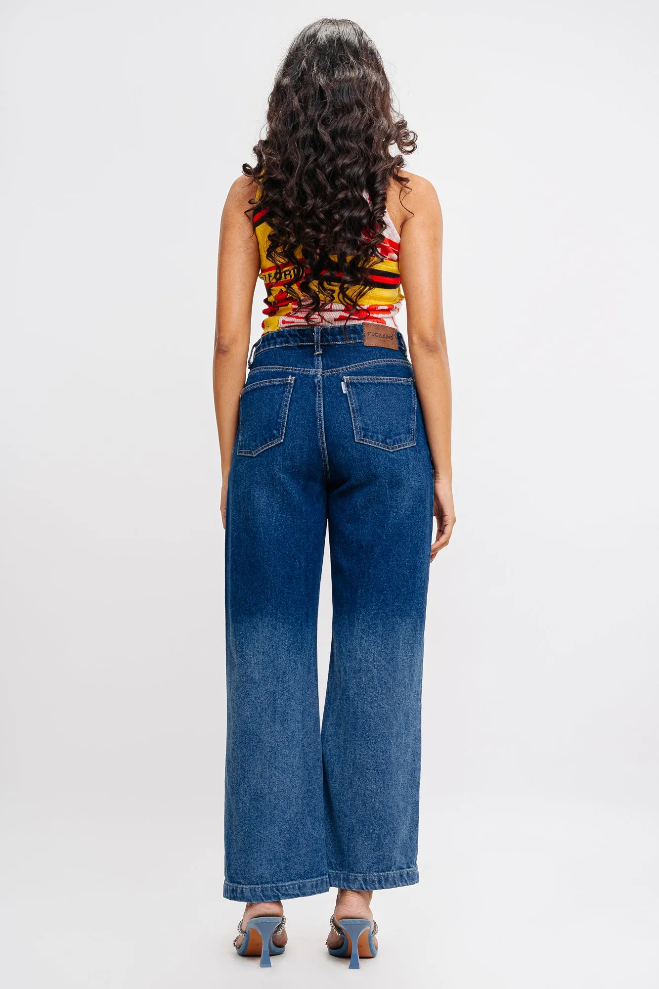 Ombre Front Yoke Jeans