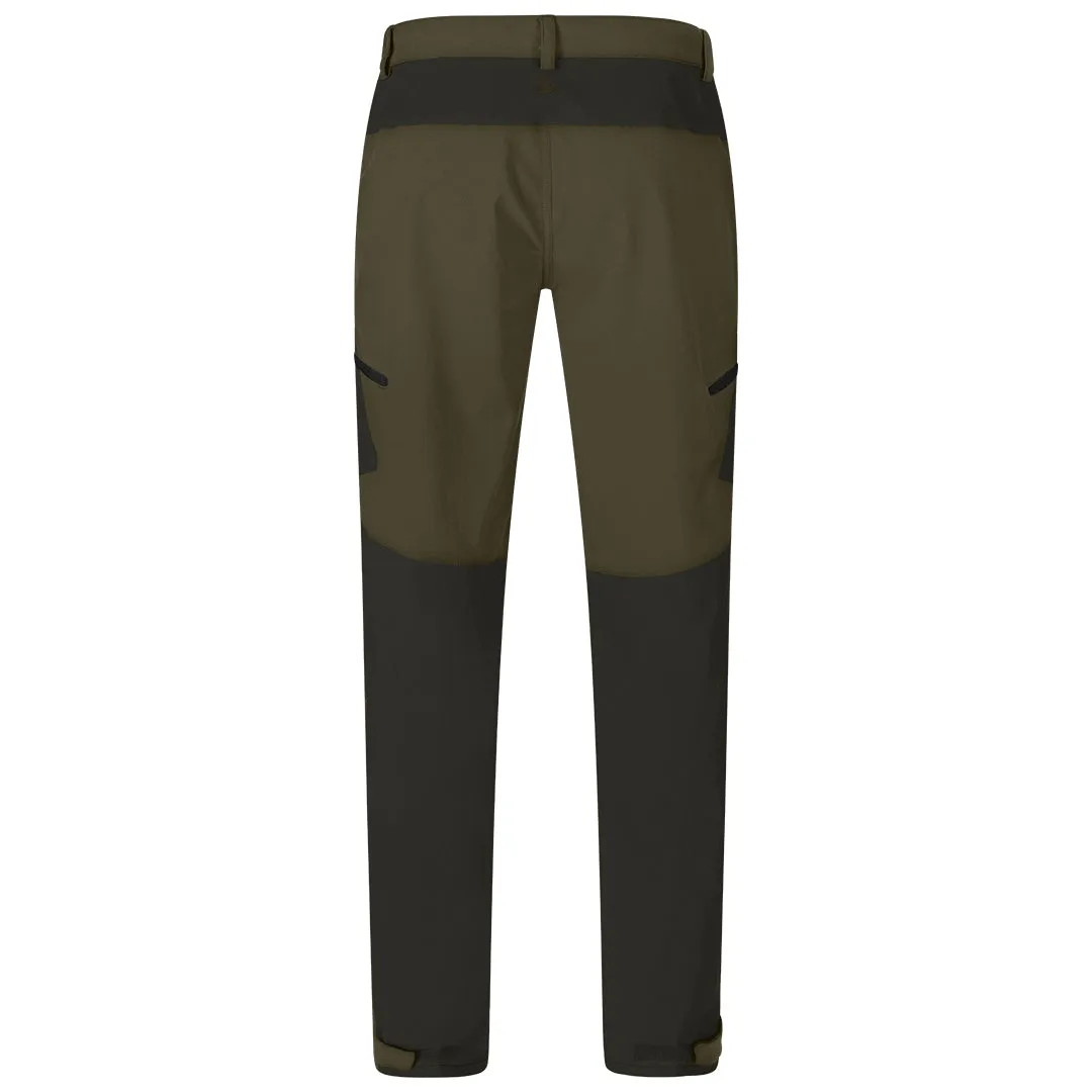 Outdoor Stretch Trousers - Grizzly Brown/Duffel Green by Seeland