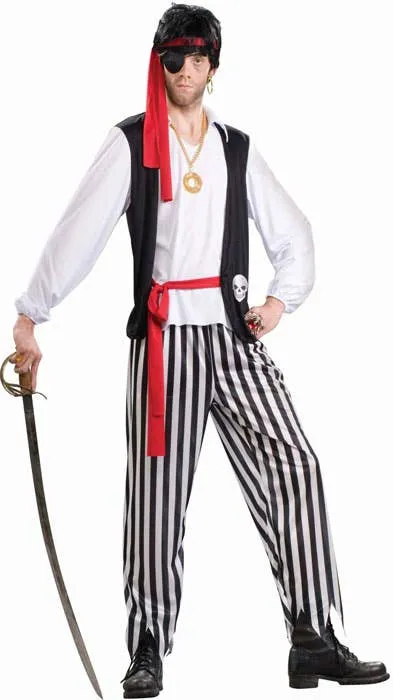 Pirate Matey Plus Size Mens First Mate Costume